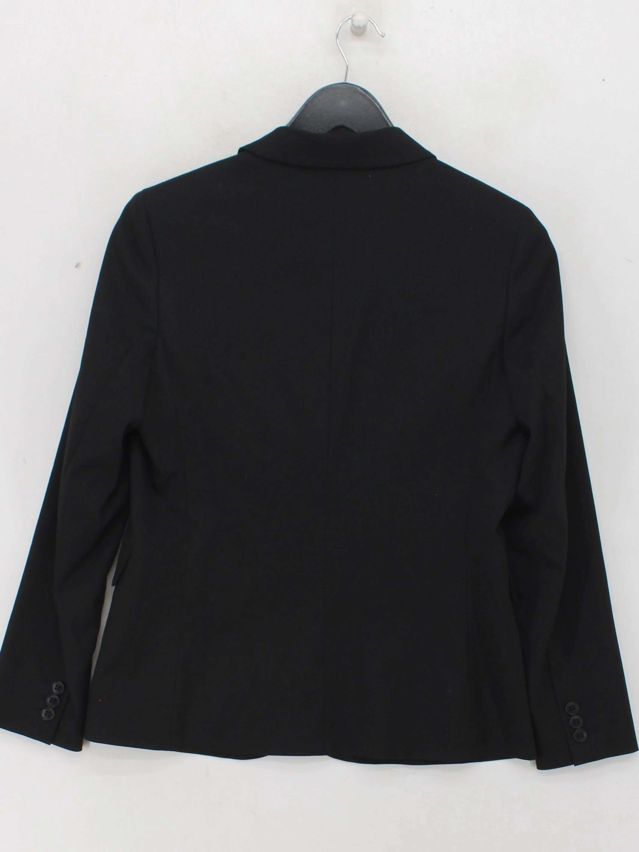 Uniqlo Women's Blazer M Black 100% Other Overcoat - Image 2