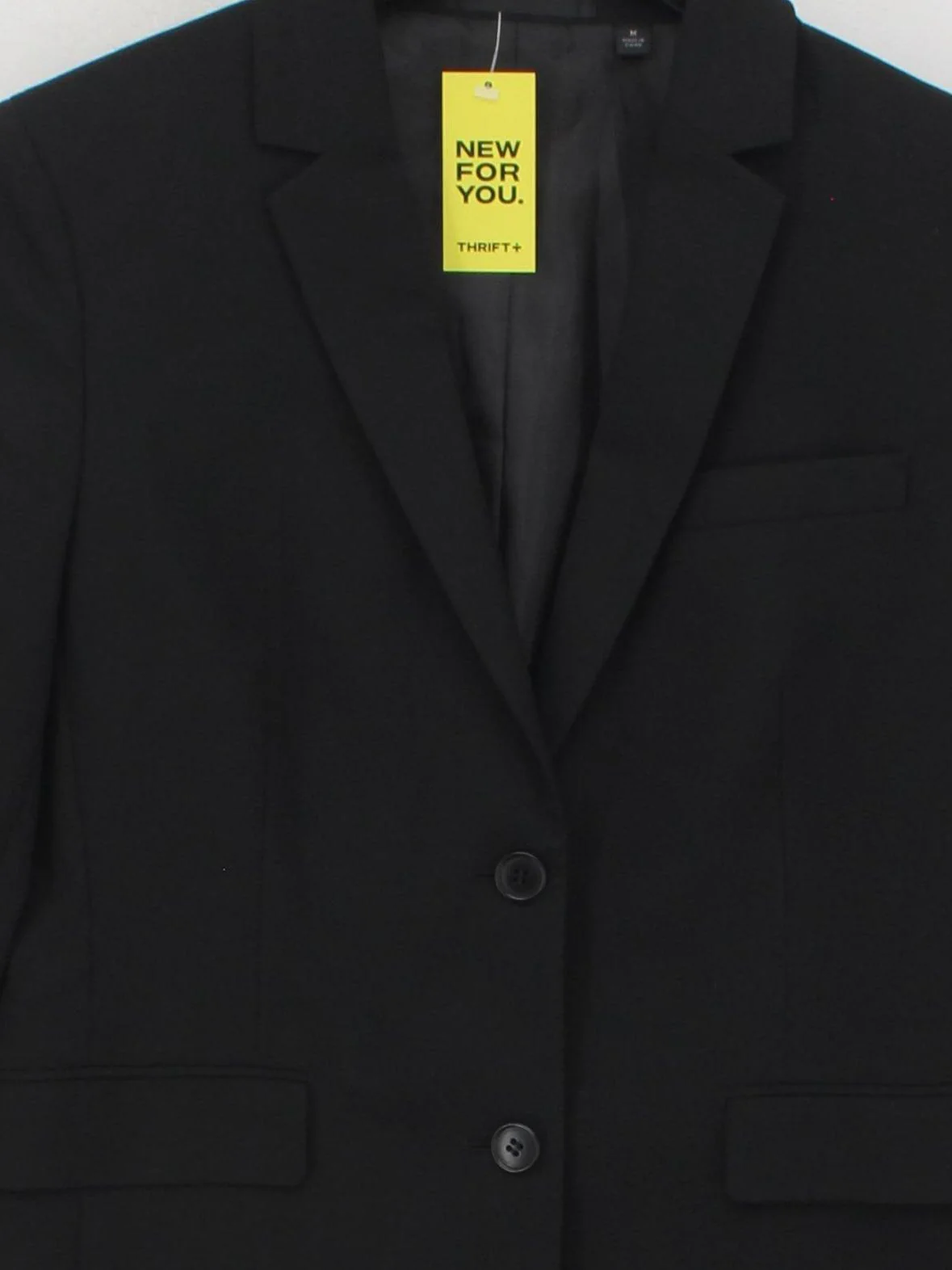 Uniqlo Women's Blazer M Black 100% Other Overcoat - Image 3