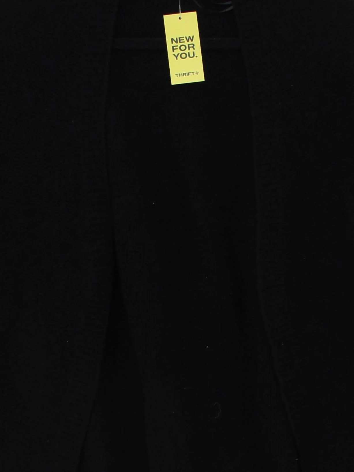 Uniqlo Women's Cardigan S Black 100% Other V-Neck Cardigan - Image 3