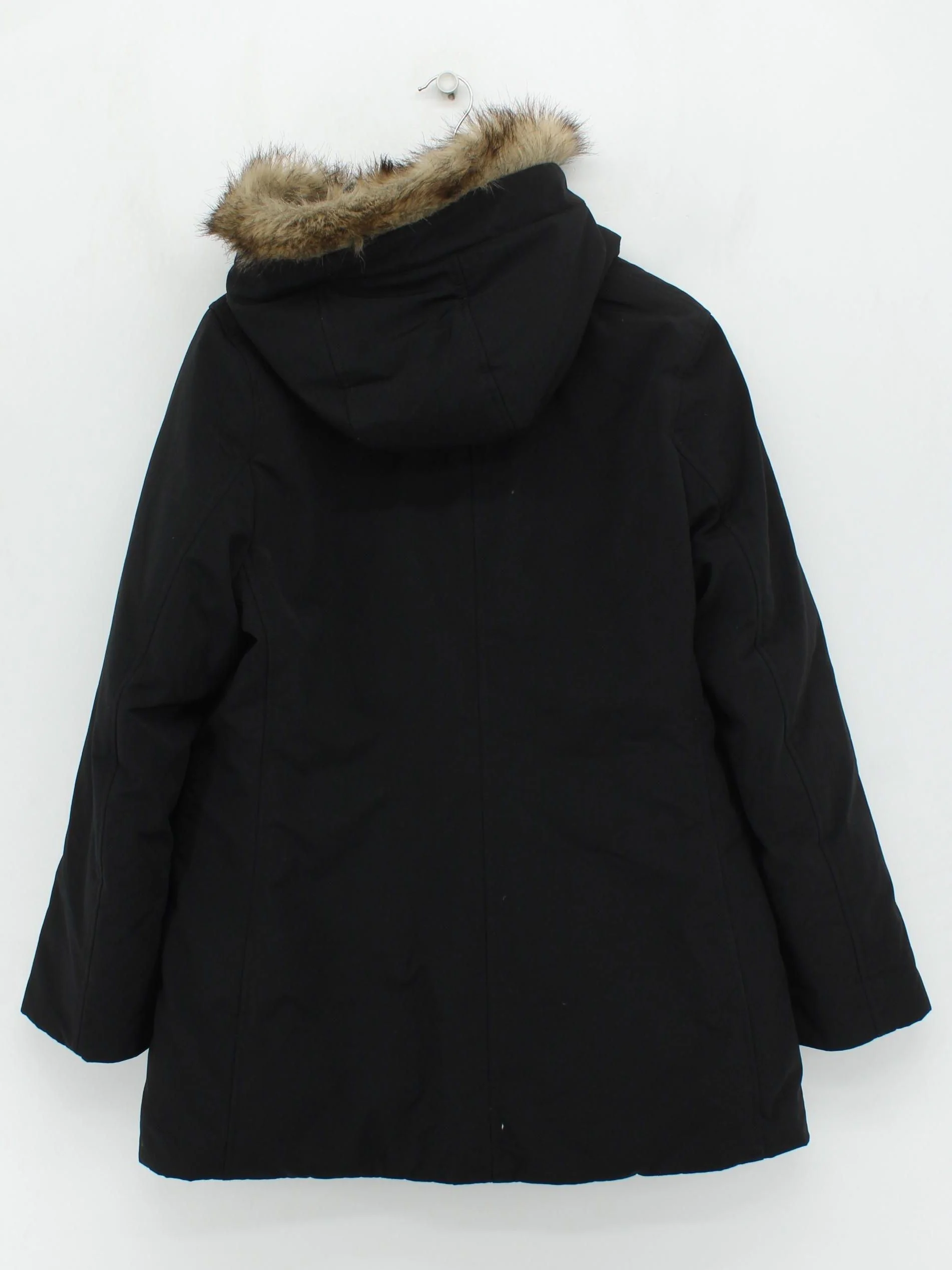 Uniqlo Women's Coat L Black Polyester - Image 2