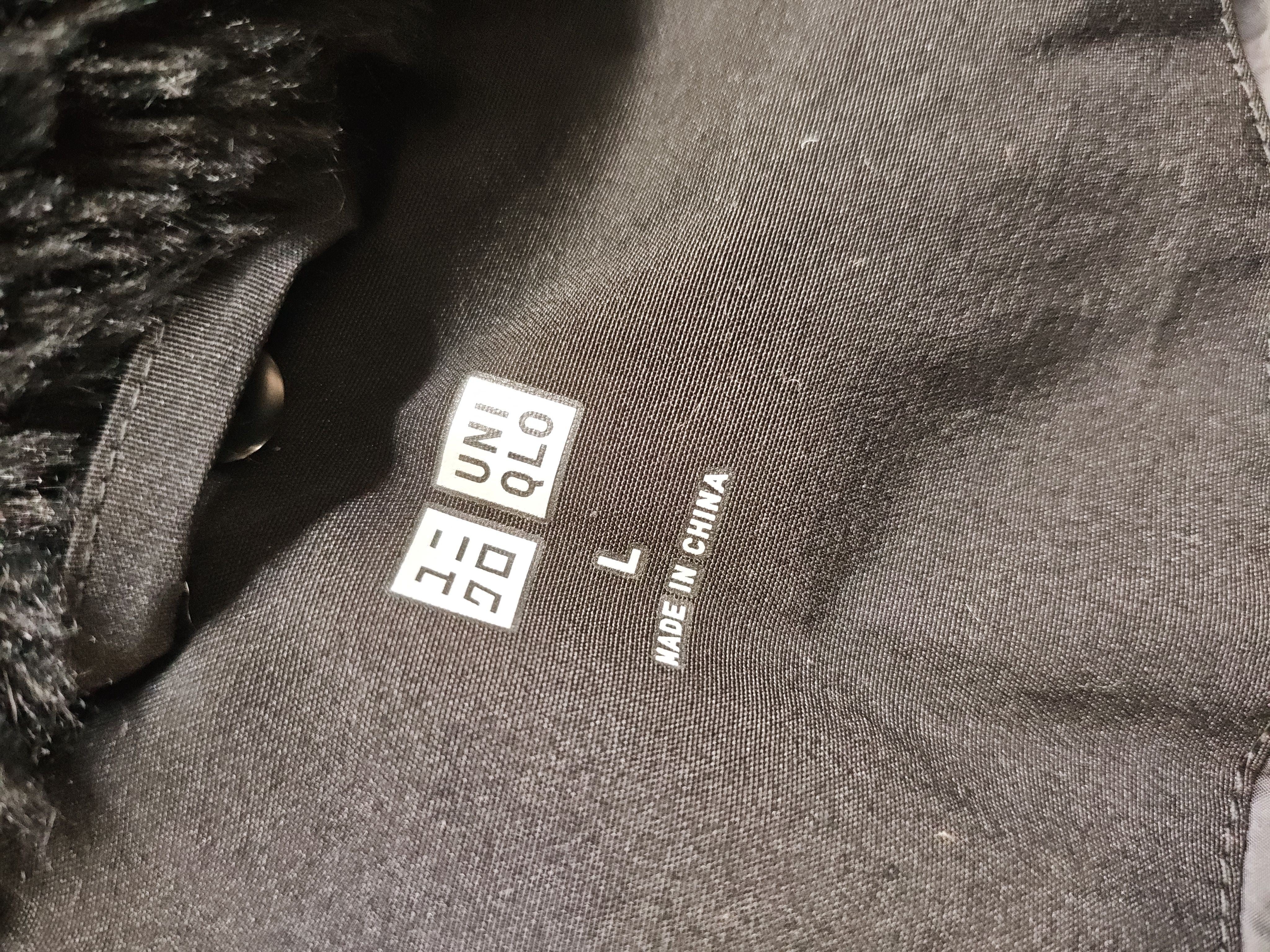 Uniqlo Women's Coat L Black Polyester - Image 5