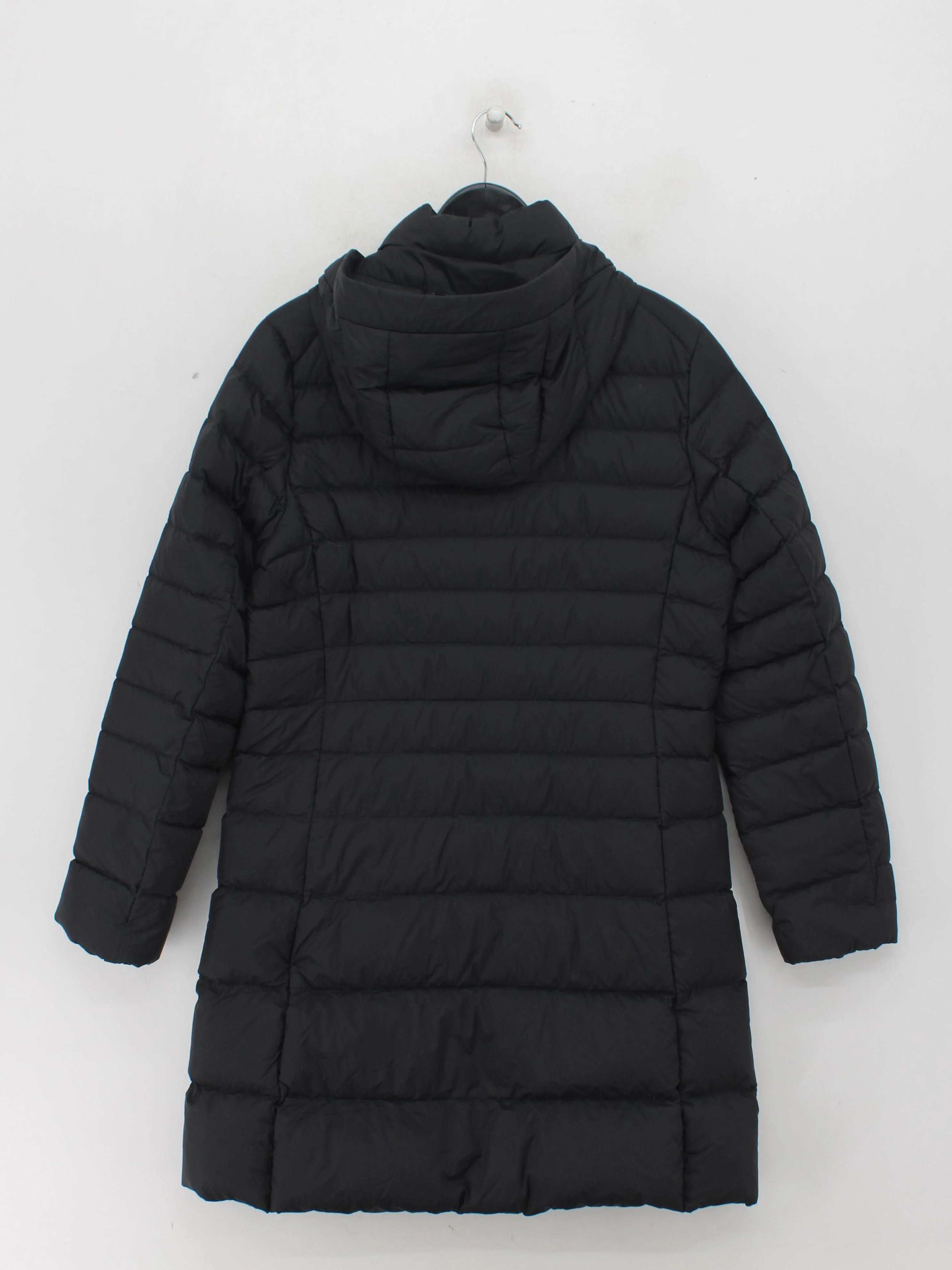 Uniqlo Women's Coat M Black Polyamide with Polyester Puffer Jacket - Image 2