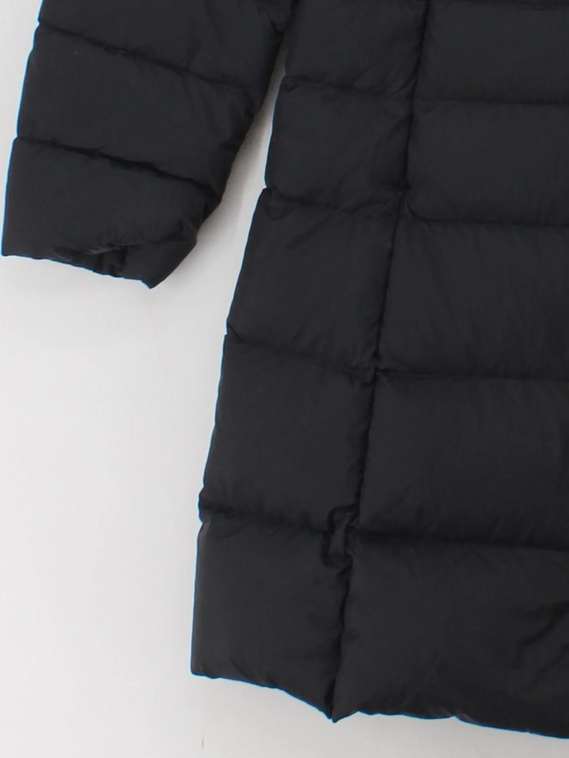 Uniqlo Women's Coat M Black Polyamide with Polyester Puffer Jacket - Image 4
