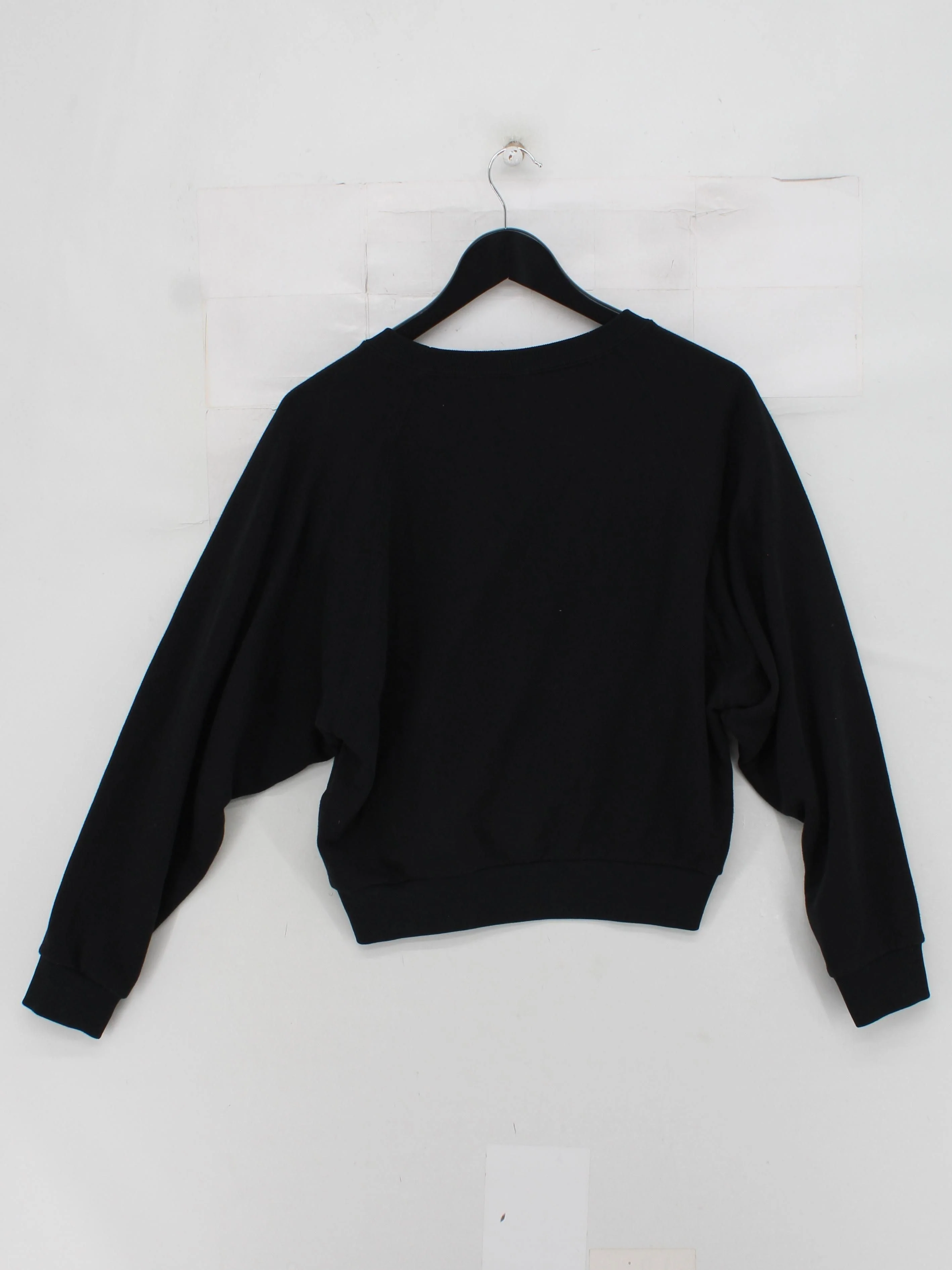 Uniqlo Women's Hoodie S Black 100% Cotton Pullover - Image 2