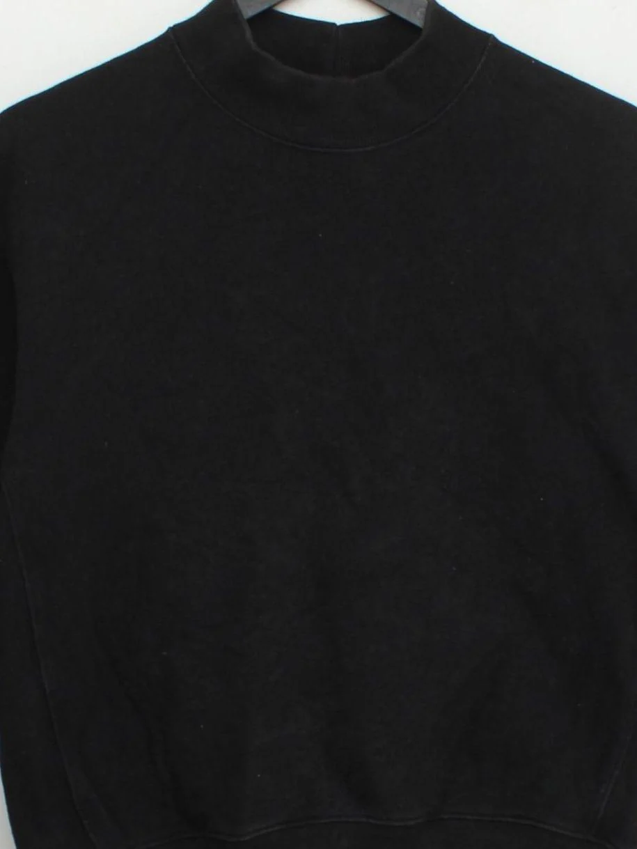 Uniqlo Women's Hoodie XS Black Cotton with Polyester Pullover - Image 3