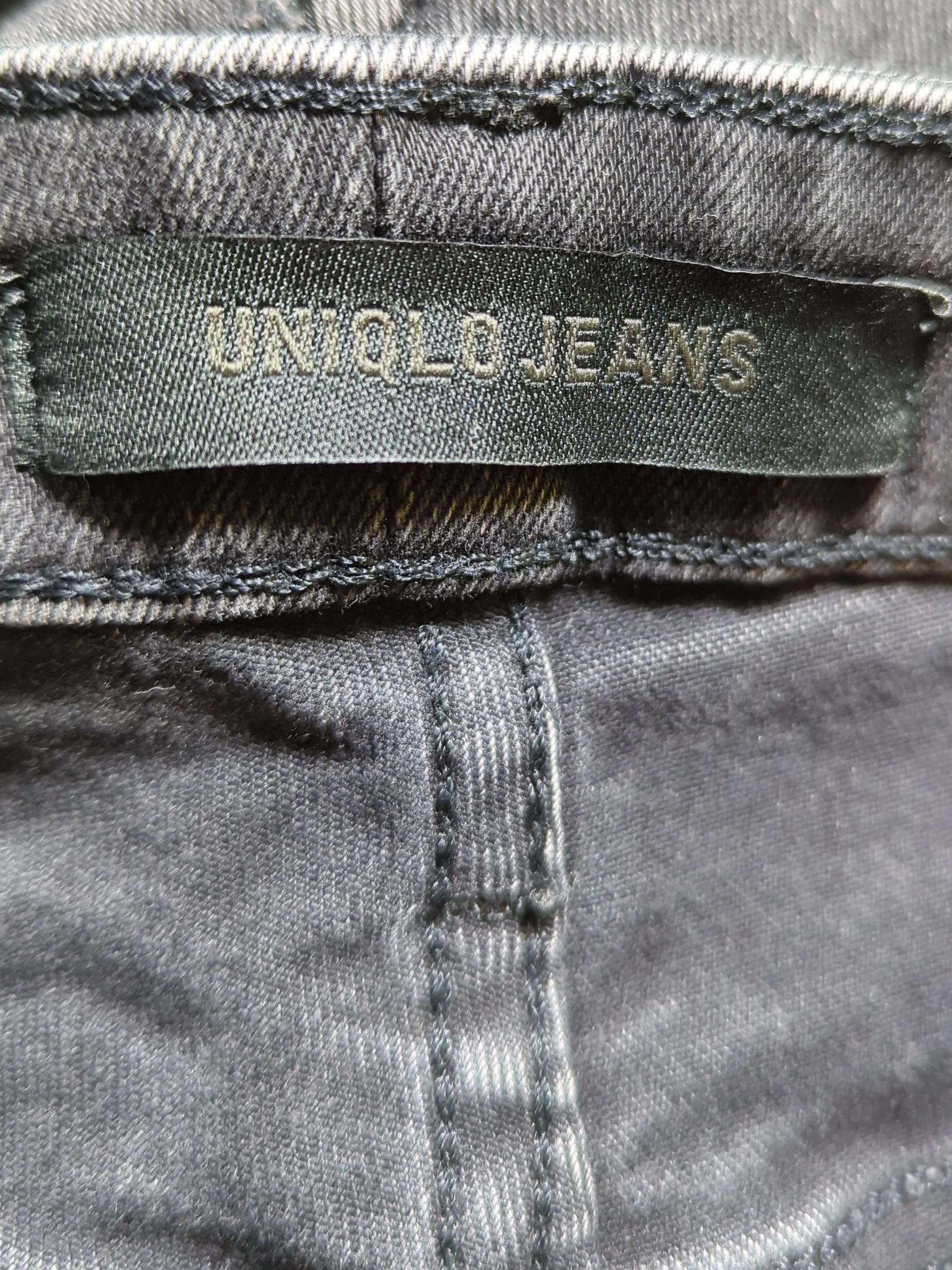 Uniqlo Women's Jeans S Black 100% Cotton Skinny - Image 5