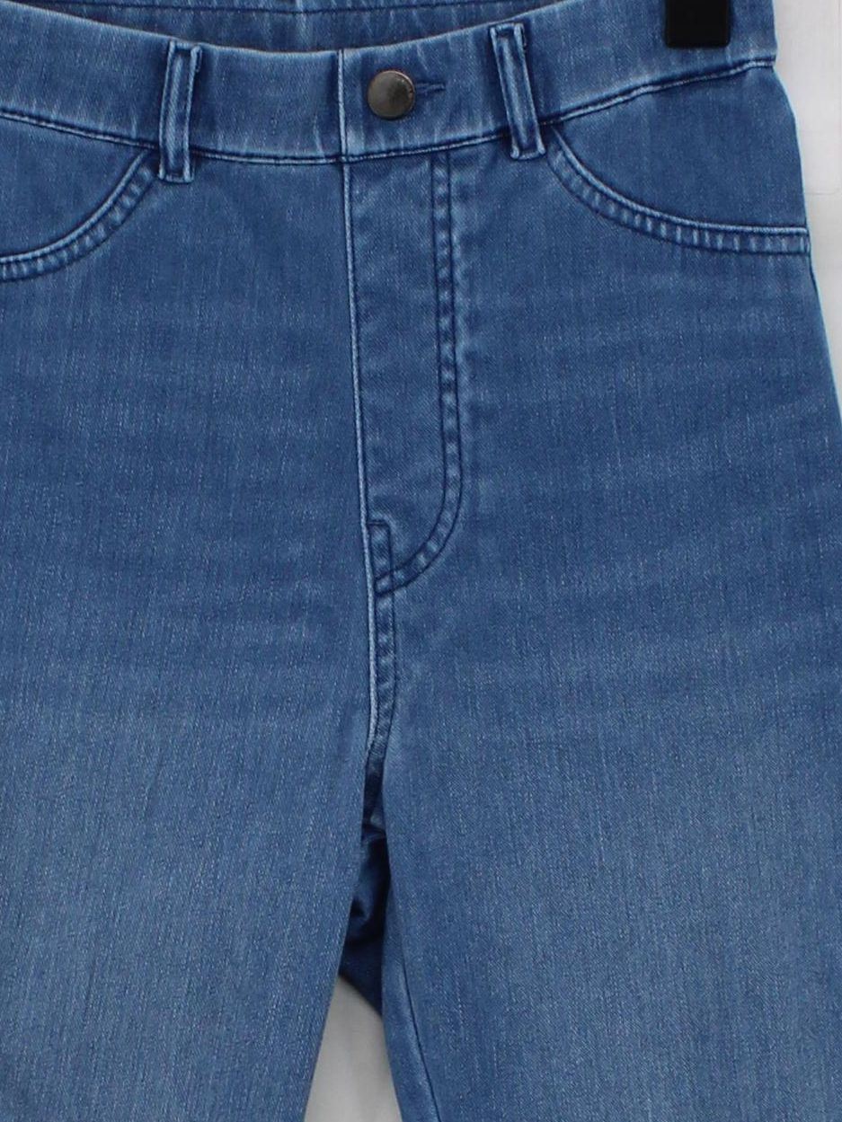 Uniqlo Women's Jeans S Blue Cotton with Polyester, Elastane Skinny - Image 3