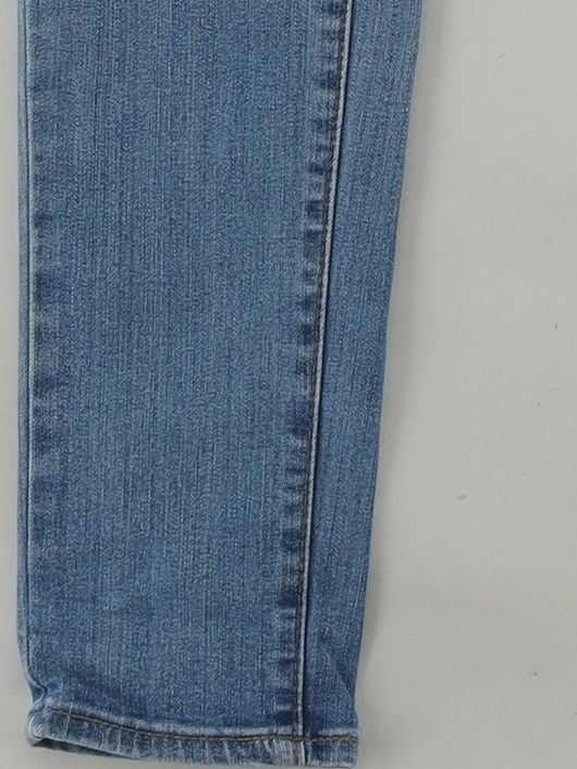 Uniqlo Women's Jeans W 24 in Blue Cotton with Polyester, Elastane Skinny - Image 4