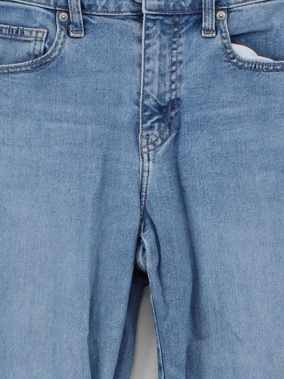 Uniqlo Women's Jeans W 25 in Blue Cotton with Elastane, Polyester Straight - Image 3