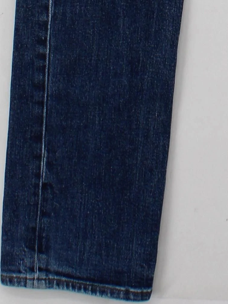 Uniqlo Women's Jeans W 26 in; L 33 in Blue Cotton with Elastane Skinny - Image 4