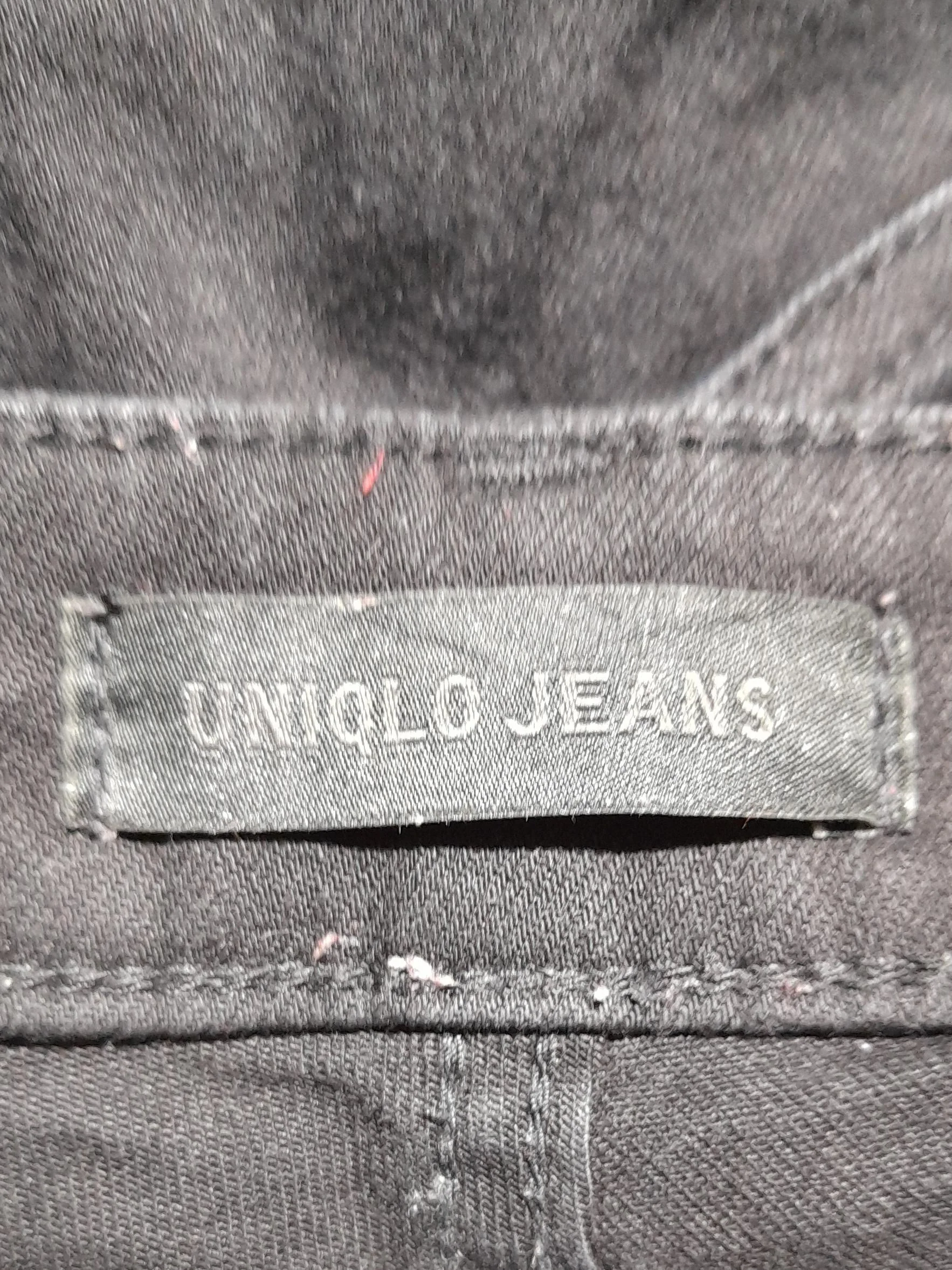 Uniqlo Women's Jeans W 27 in Black Cotton - Image 7