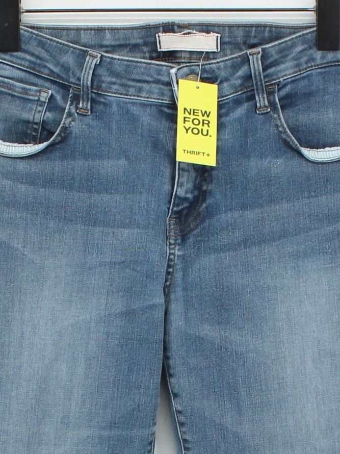 Uniqlo Women's Jeans W 30 in Blue Cotton - Image 3