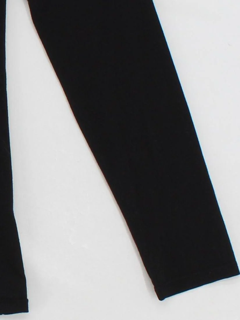Uniqlo Women's Jumper M Black Polyester with Acrylic, Elastane Pullover - Image 4