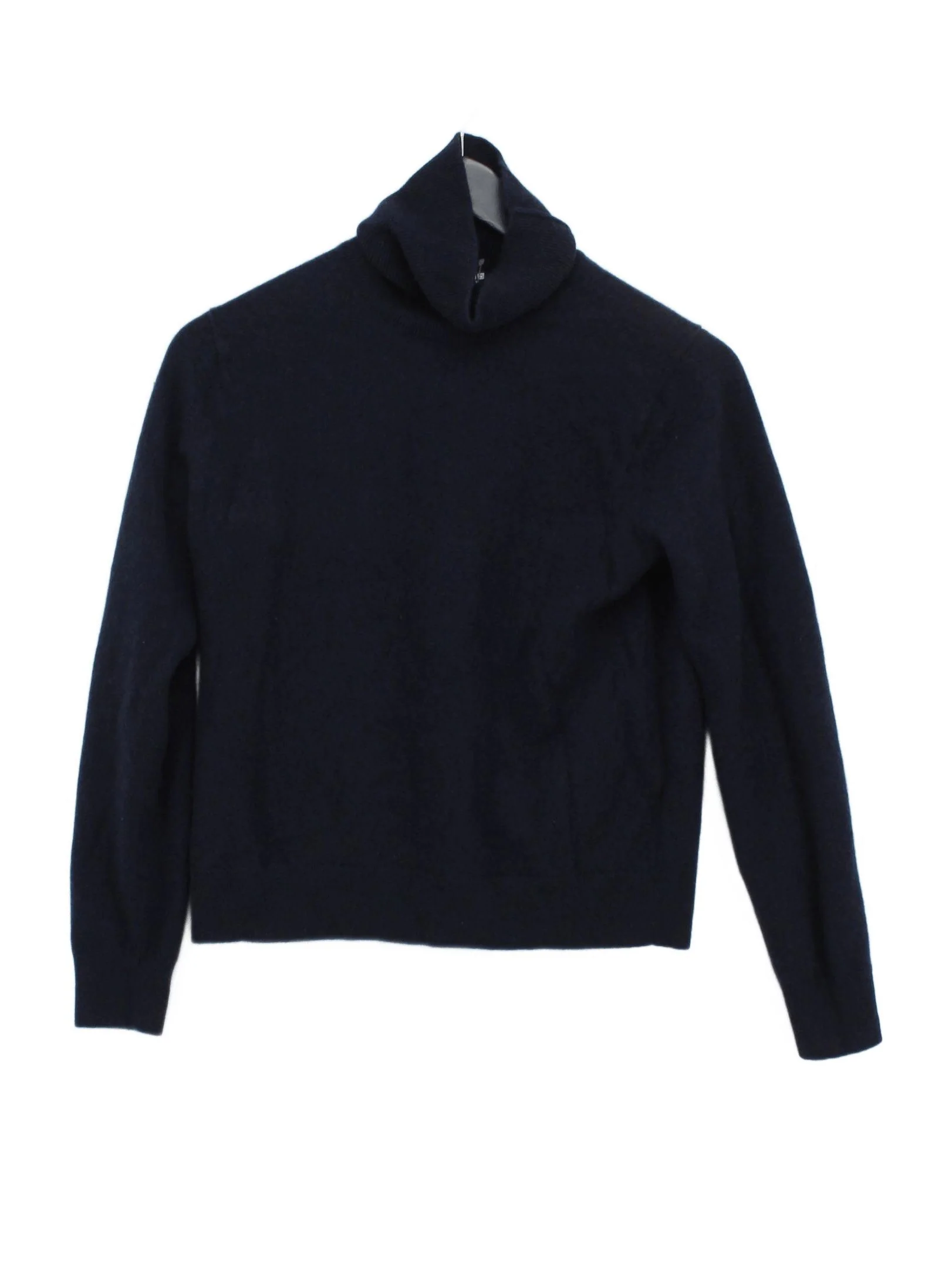 Uniqlo Women's Jumper M Blue 100% Other Roll Neck Pullover