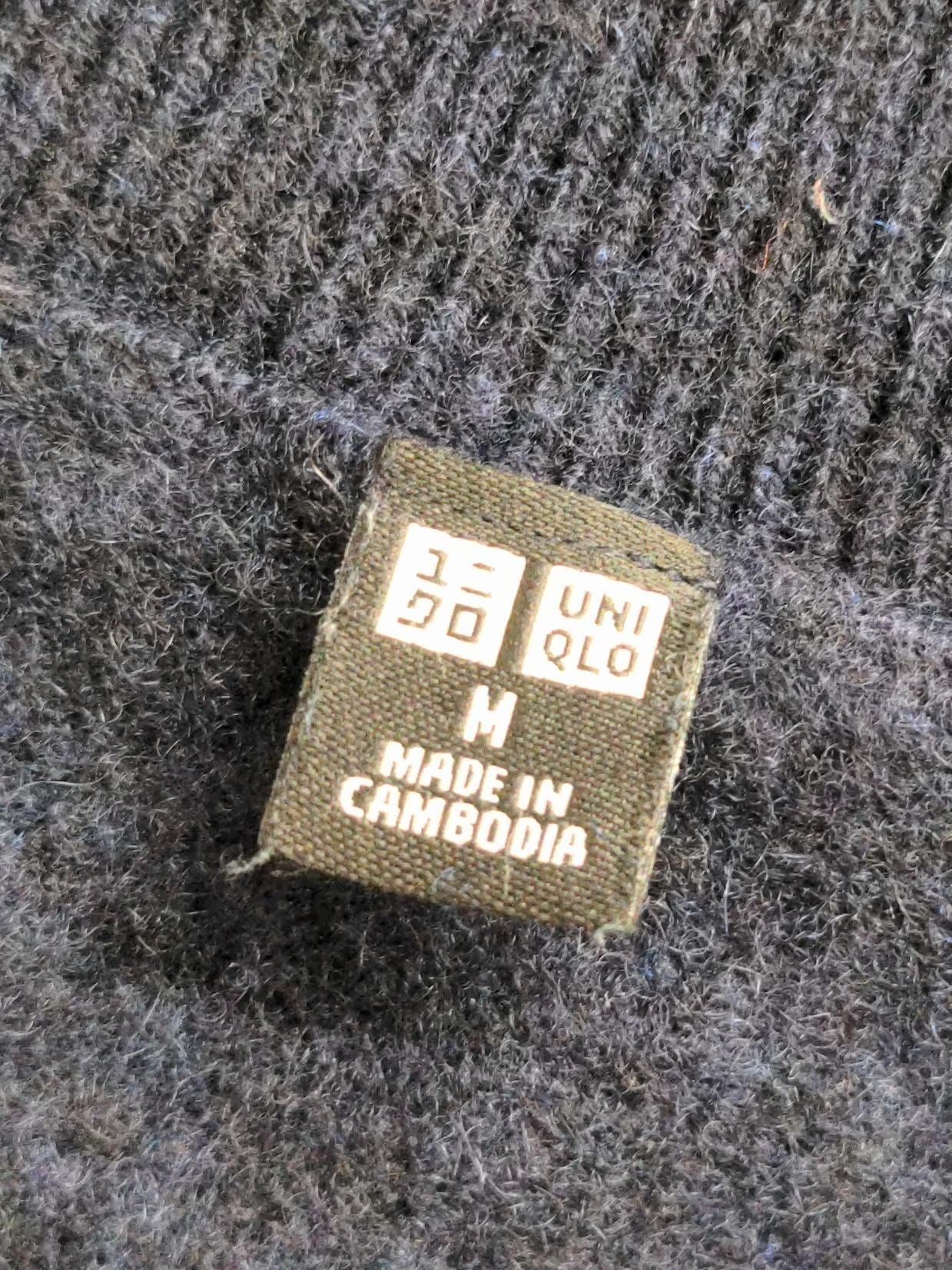 Uniqlo Women's Jumper M Blue 100% Other Roll Neck Pullover - Image 5