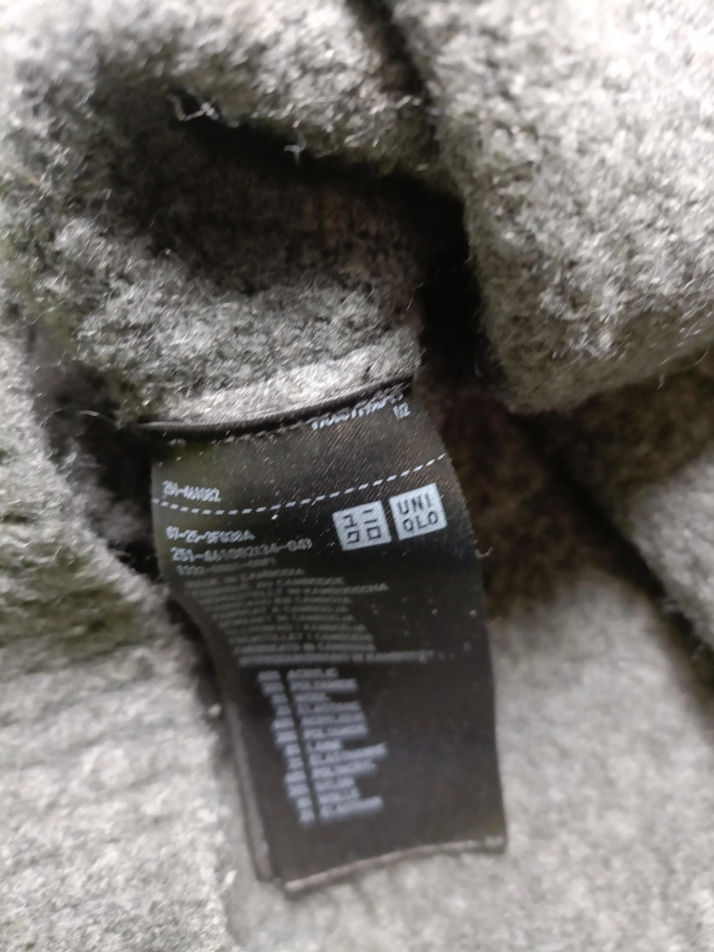 Uniqlo Women's Jumper S Grey 100% Wool Mock Neck Pullover - Image 8