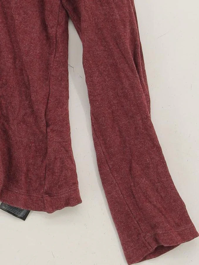 Uniqlo Women's Jumper S Red Acrylic with Viscose Roll Neck Pullover - Image 4