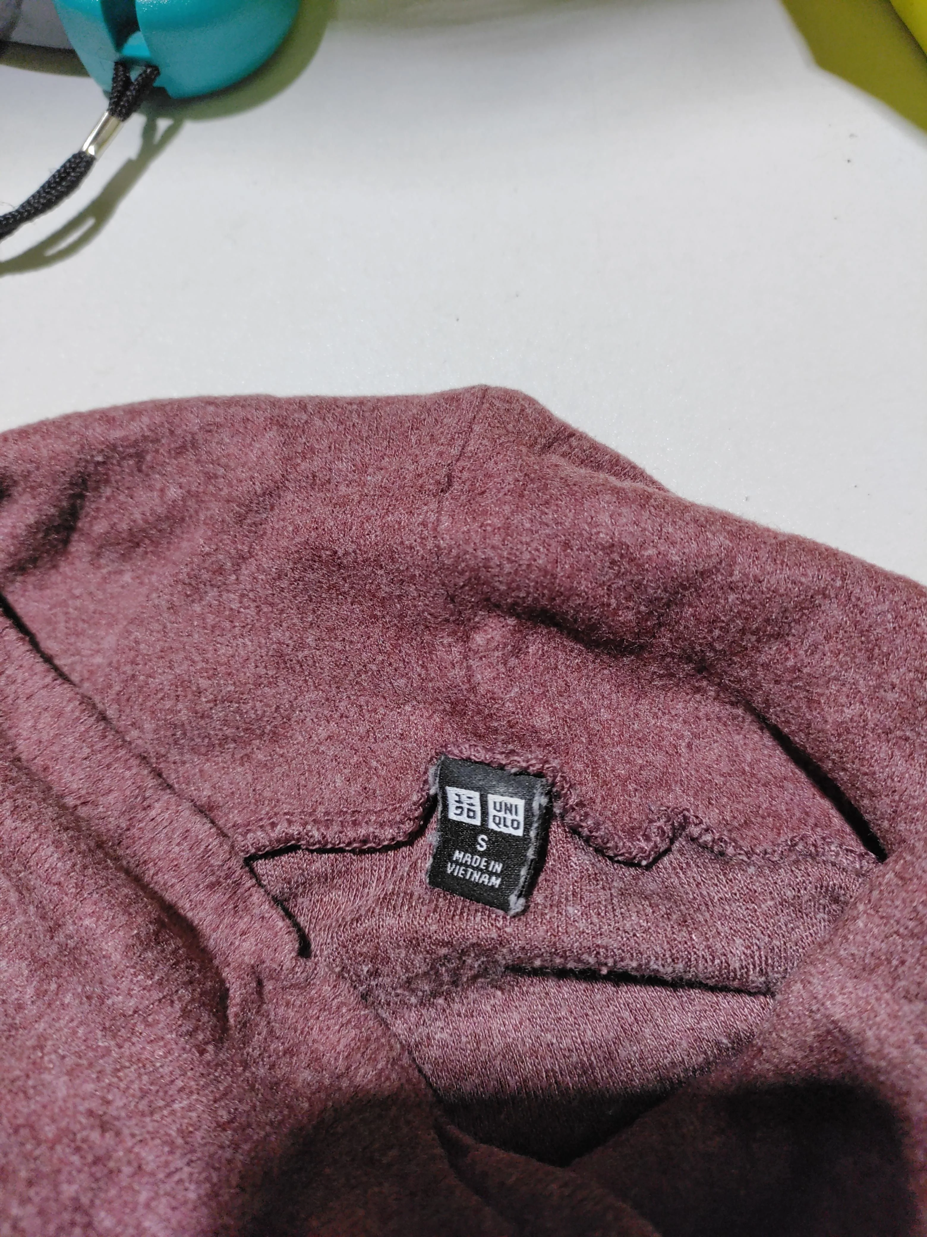 Uniqlo Women's Jumper S Red Acrylic with Viscose Roll Neck Pullover - Image 6