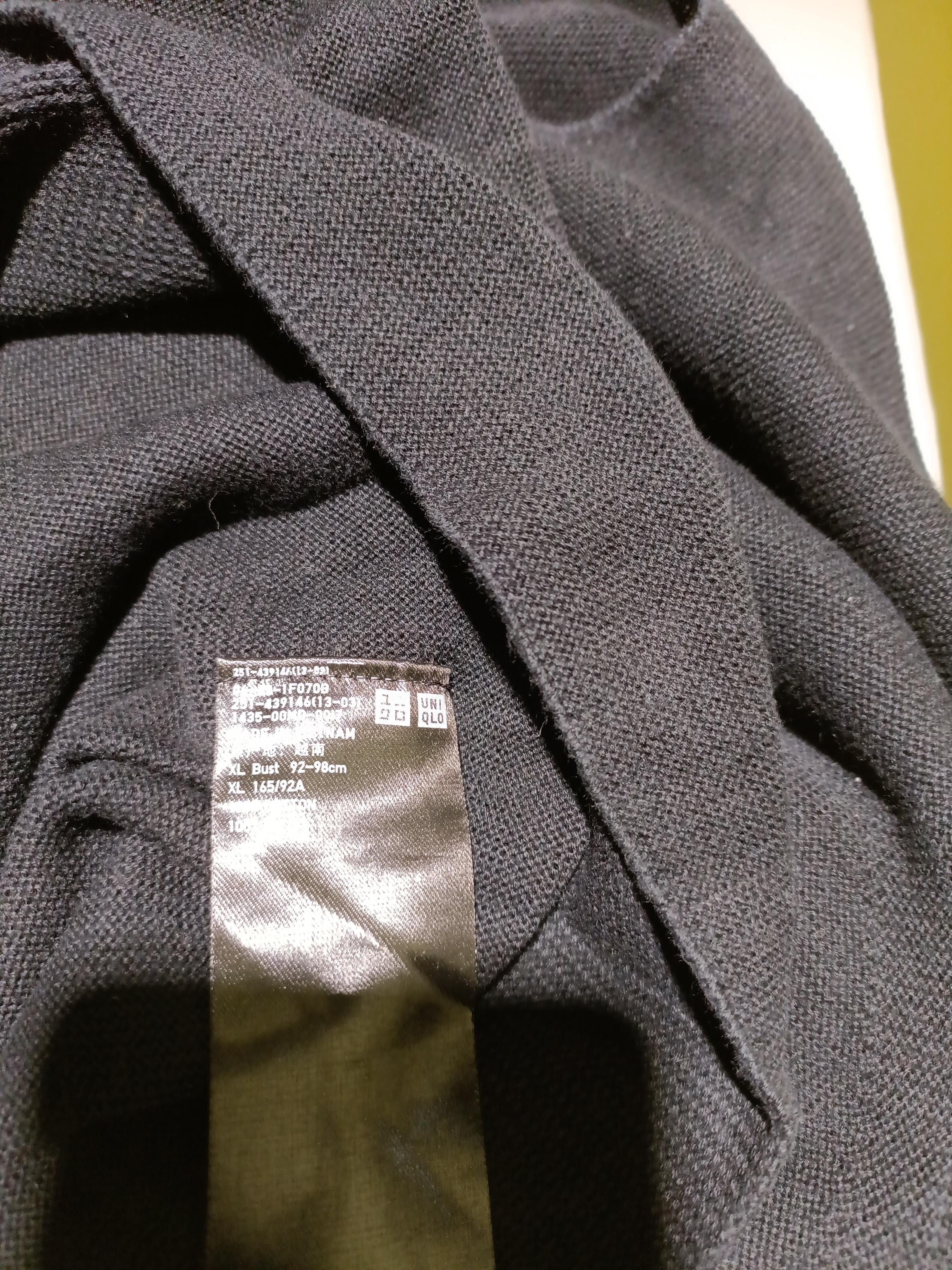 Uniqlo Women's Jumper XL Black 100% Other Round Neck Pullover - Image 6