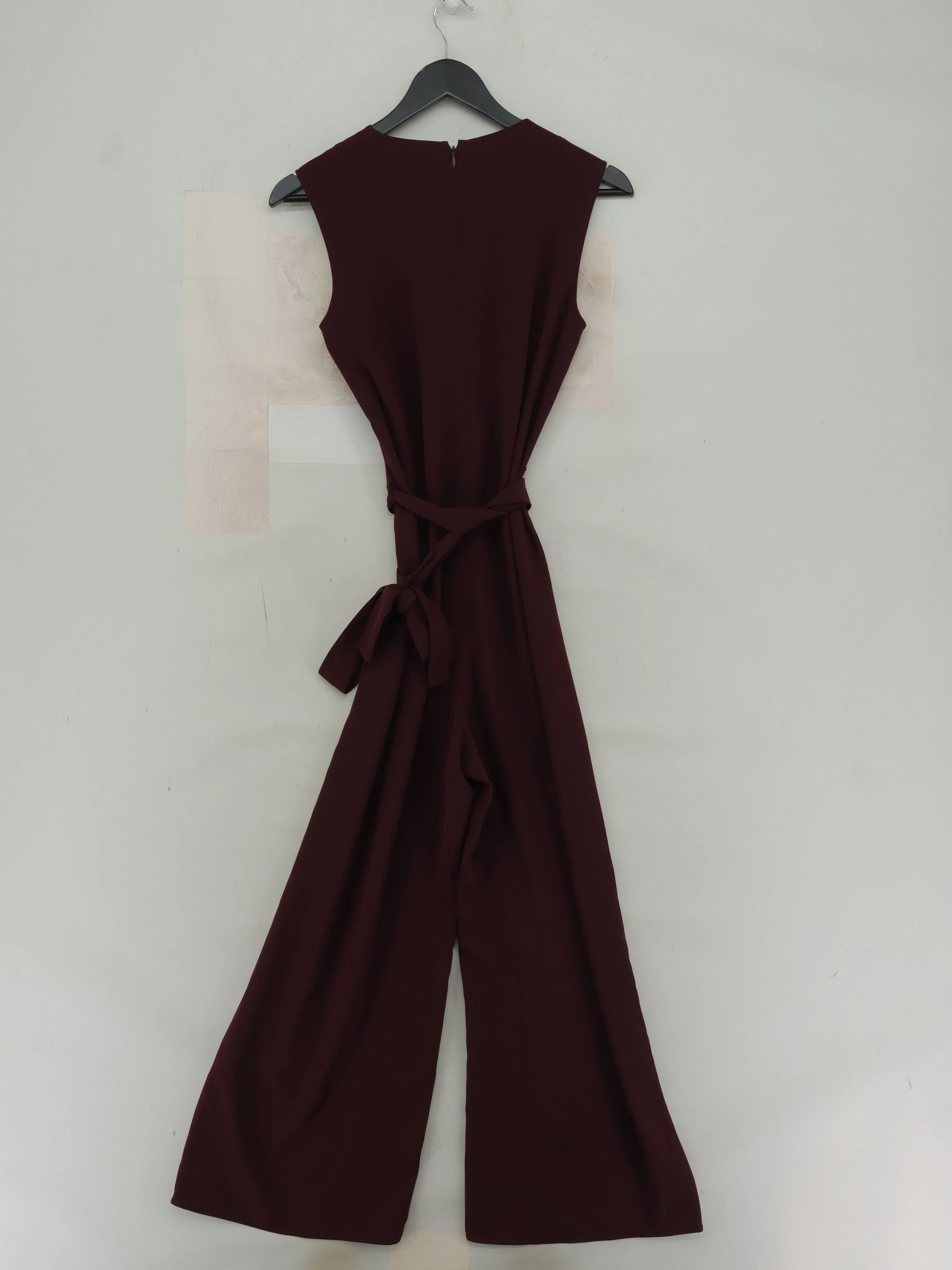 Uniqlo Women's Jumpsuit S Red Elastane with Polyester Wide-Leg Jumpsuit - Image 2