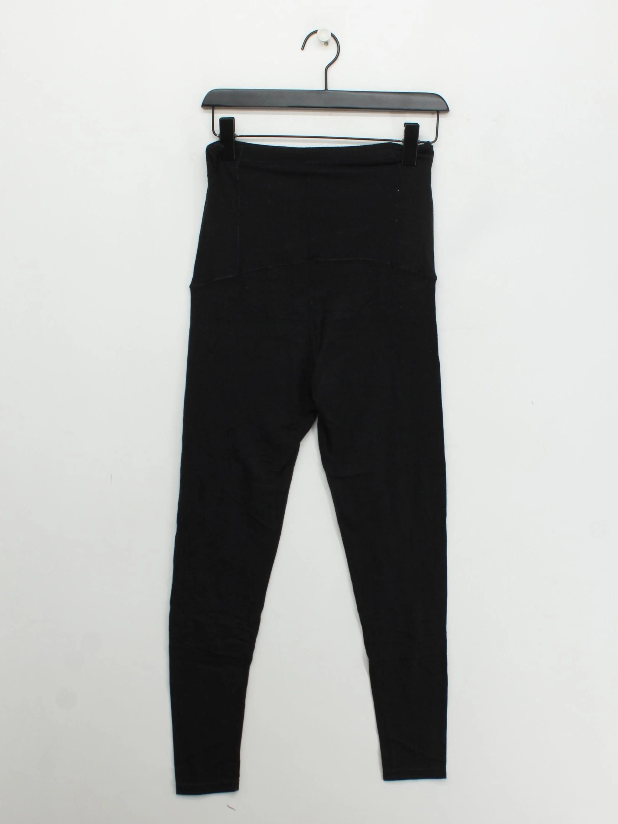 Uniqlo Women's Maternity Bottoms M Black Viscose - Image 2