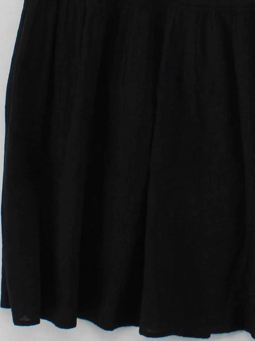 Uniqlo Women's Maxi Skirt XS Black 100% Cotton Long Maxi - Image 4