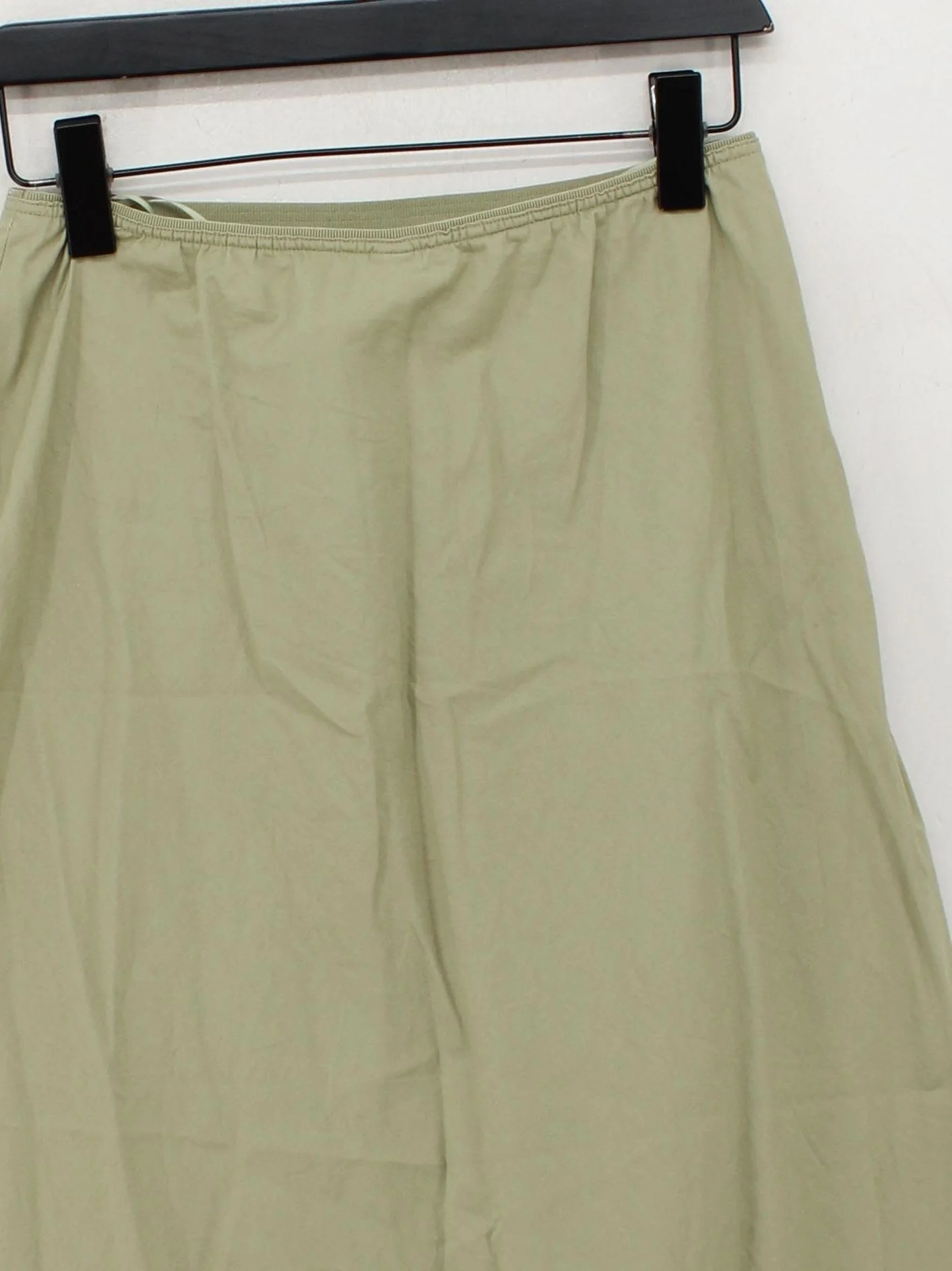 Uniqlo Women's Midi Skirt S Green Viscose - Image 3