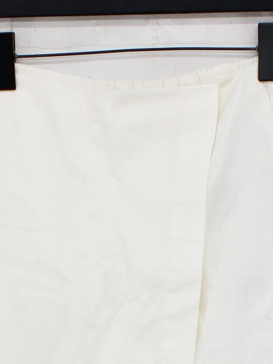 Uniqlo Women's Mini Skirt S White Linen New with tags - Image 3