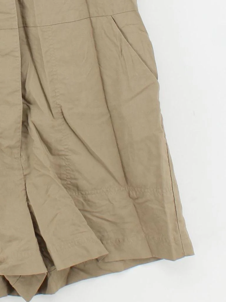 Uniqlo Women's Playsuit L Tan Linen with Viscose, Polyester Playsuit - Image 4