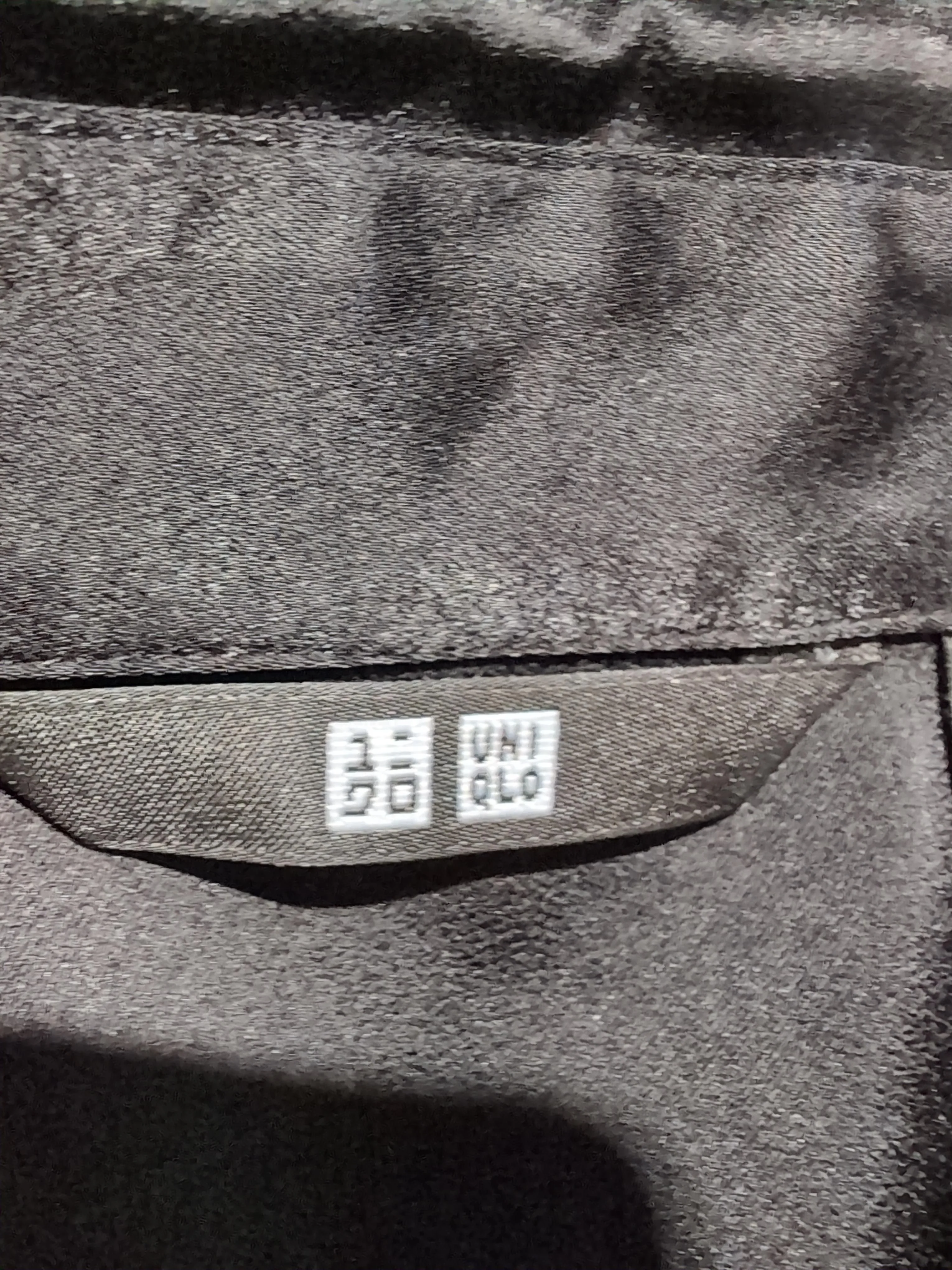 Uniqlo Women's Shirt S Black 100% Other Long Sleeve Collared Basic - Image 5