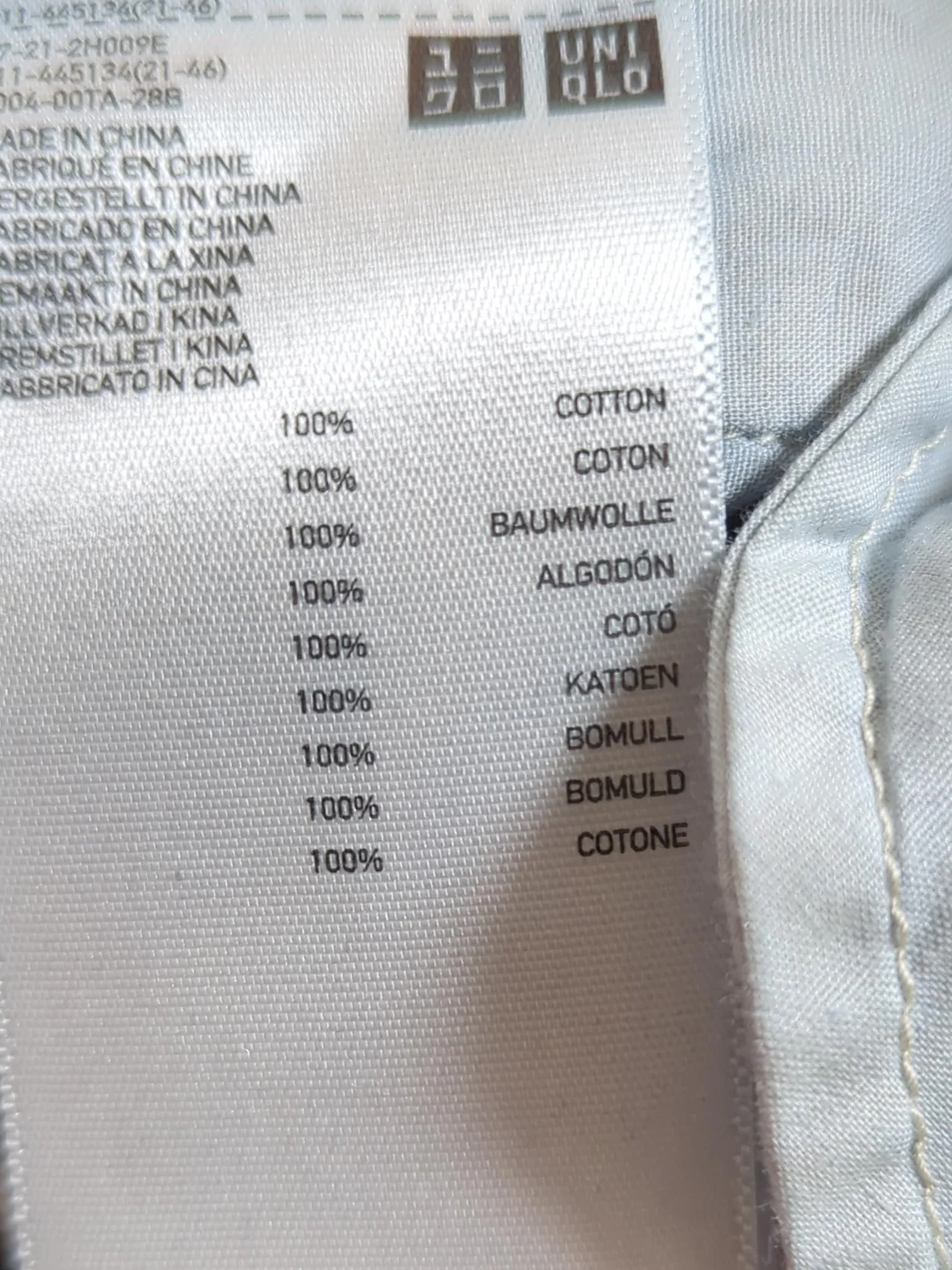 Uniqlo Women's Shirt S Blue 100% Cotton Long Sleeve Collared Basic - Image 6