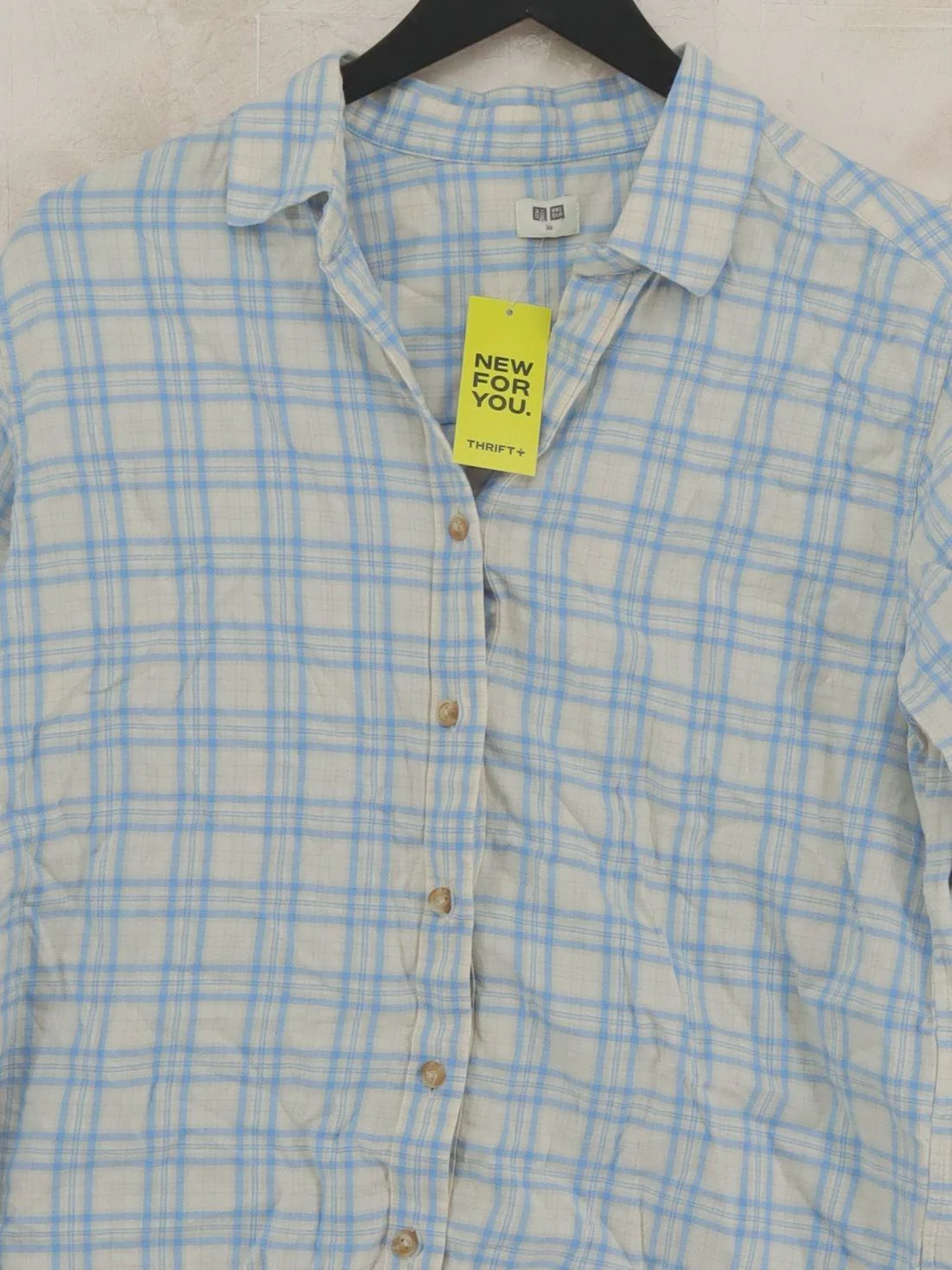 Uniqlo Women's Shirt XS Multi Cotton with Acrylic, Viscose Basic - Image 3