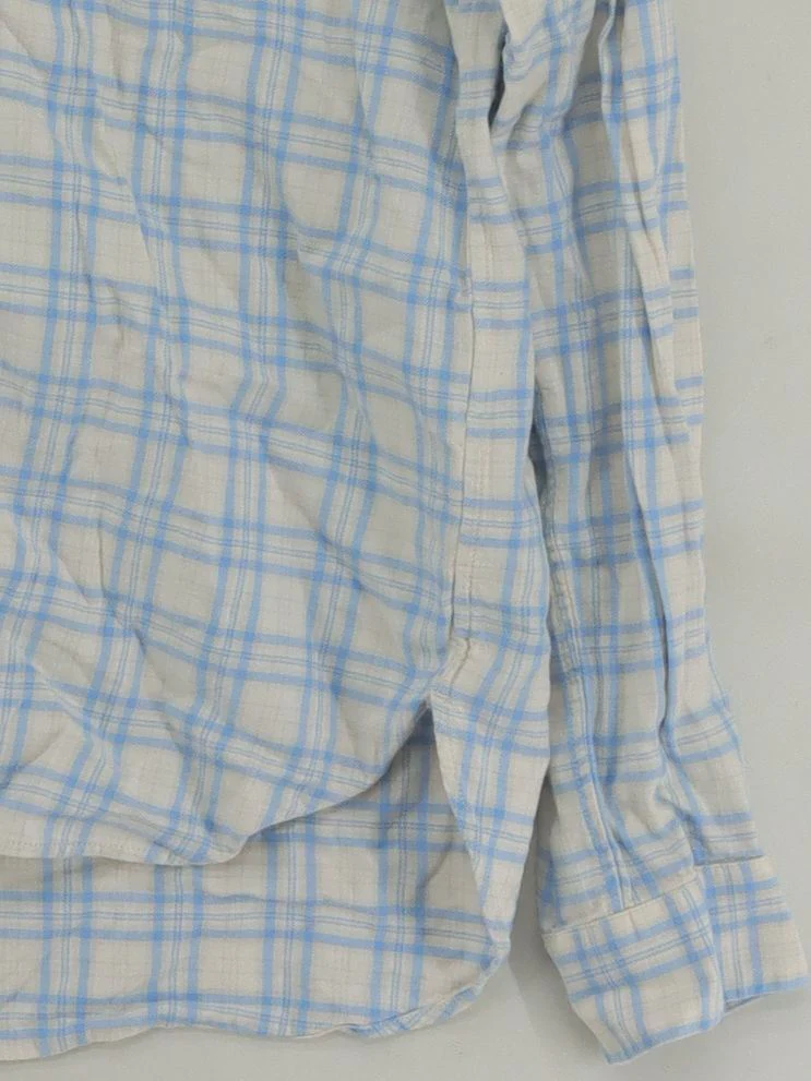 Uniqlo Women's Shirt XS Multi Cotton with Acrylic, Viscose Basic - Image 4