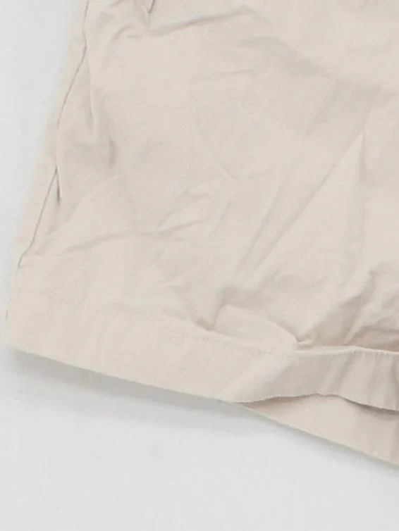 Uniqlo Women's Shorts S Cream 100% Cotton Sweat - Image 4