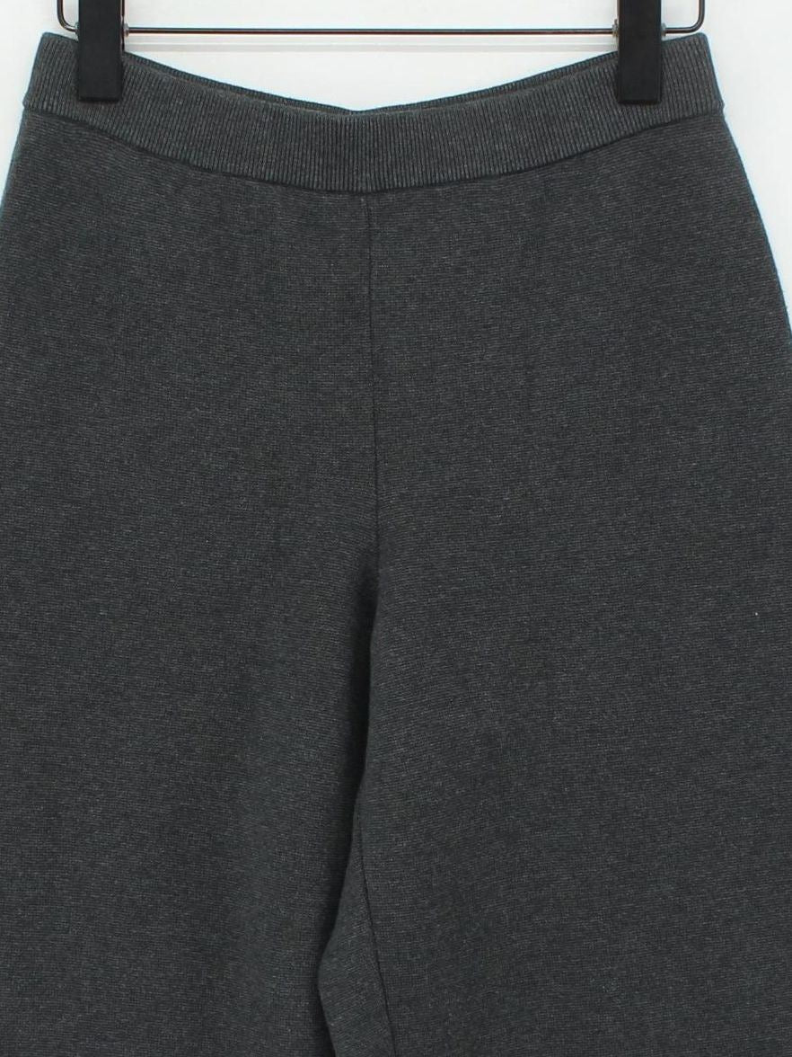 Uniqlo Women's Sports Bottoms S Grey Cotton with Polyester, Viscose Sweatpants - Image 3