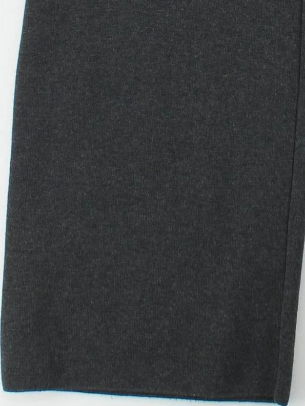 Uniqlo Women's Sports Bottoms S Grey Cotton with Polyester, Viscose Sweatpants - Image 4