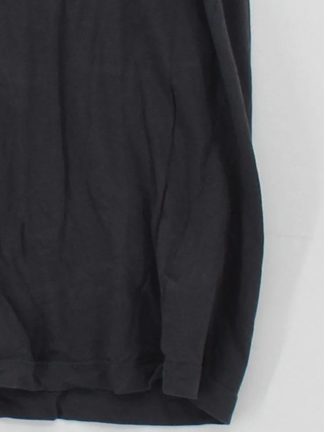 Uniqlo Women's T-Shirt S Black 100% Cotton Sleeveless Round Neck Basic - Image 4