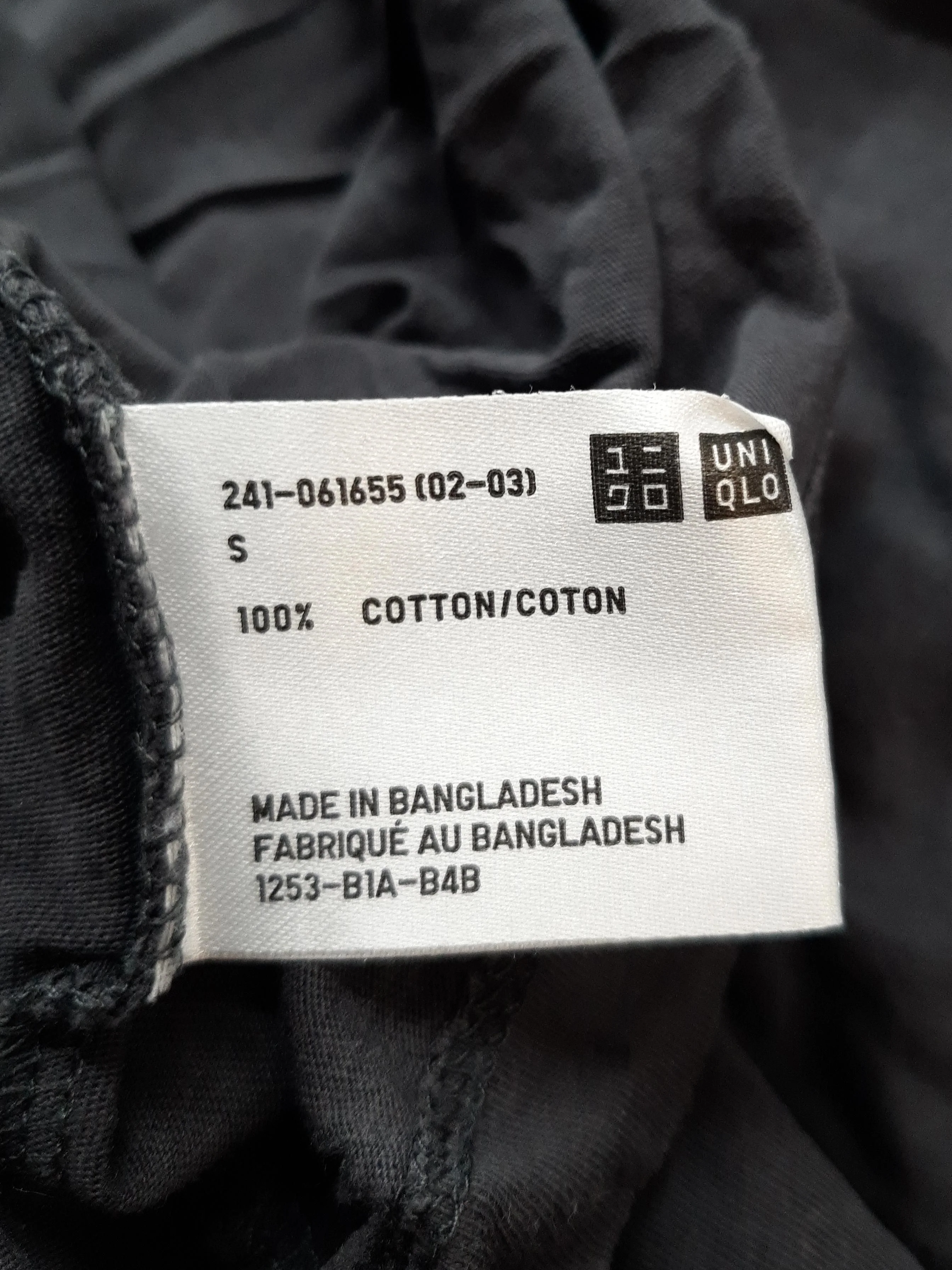 Uniqlo Women's T-Shirt S Black 100% Cotton Sleeveless Round Neck Basic - Image 6