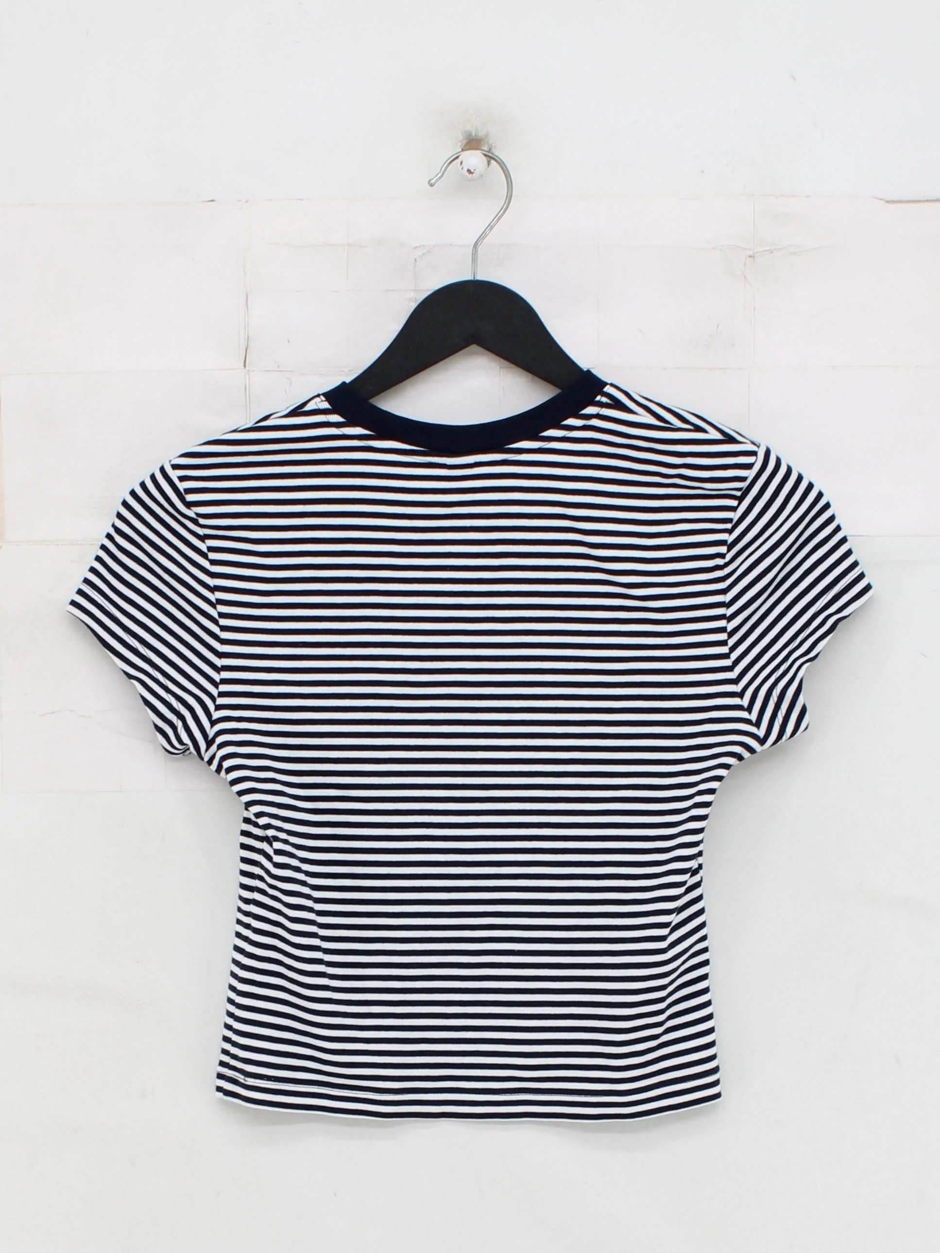Uniqlo Women's T-Shirt S Multi Cotton with Elastane Basic - Image 2