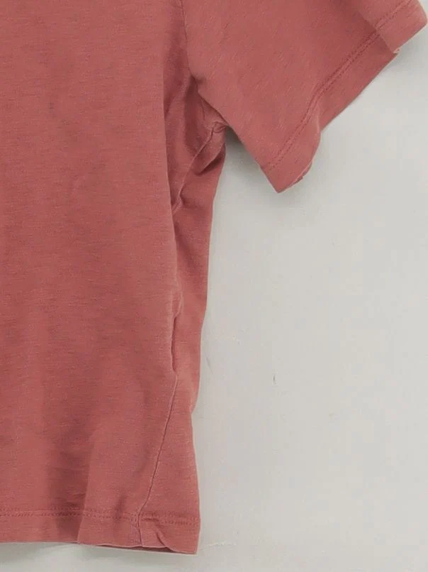 Uniqlo Women's T-Shirt S Pink 100% Cotton Short Sleeve Round Neck Basic - Image 4