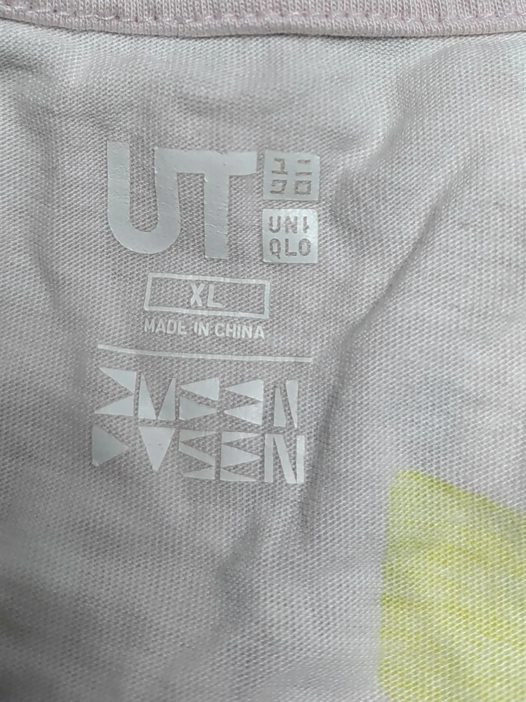 Uniqlo Women's T-Shirt XL Pink Cotton with Lyocell Modal Basic - Image 6
