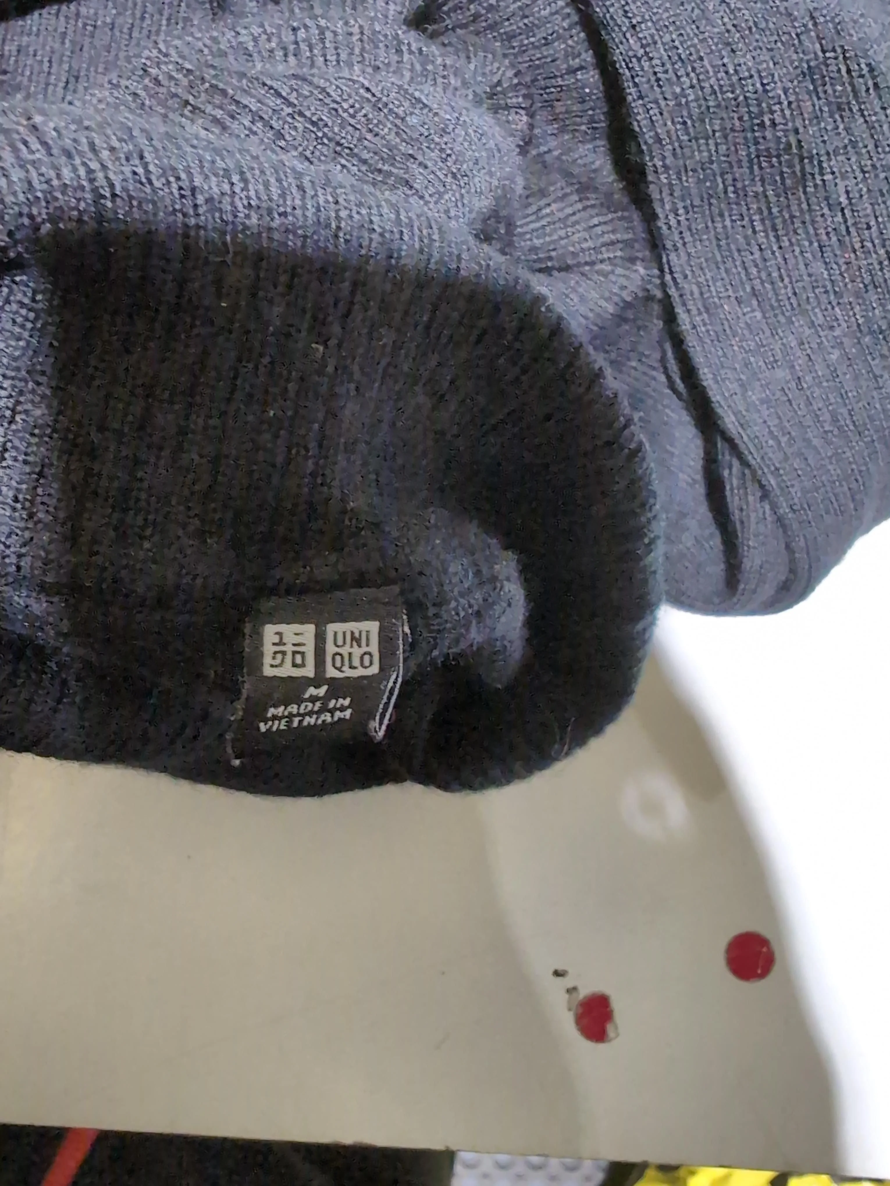 Uniqlo Women's Top S Black 100% Wool Long Sleeve High Neck Basic - Image 6