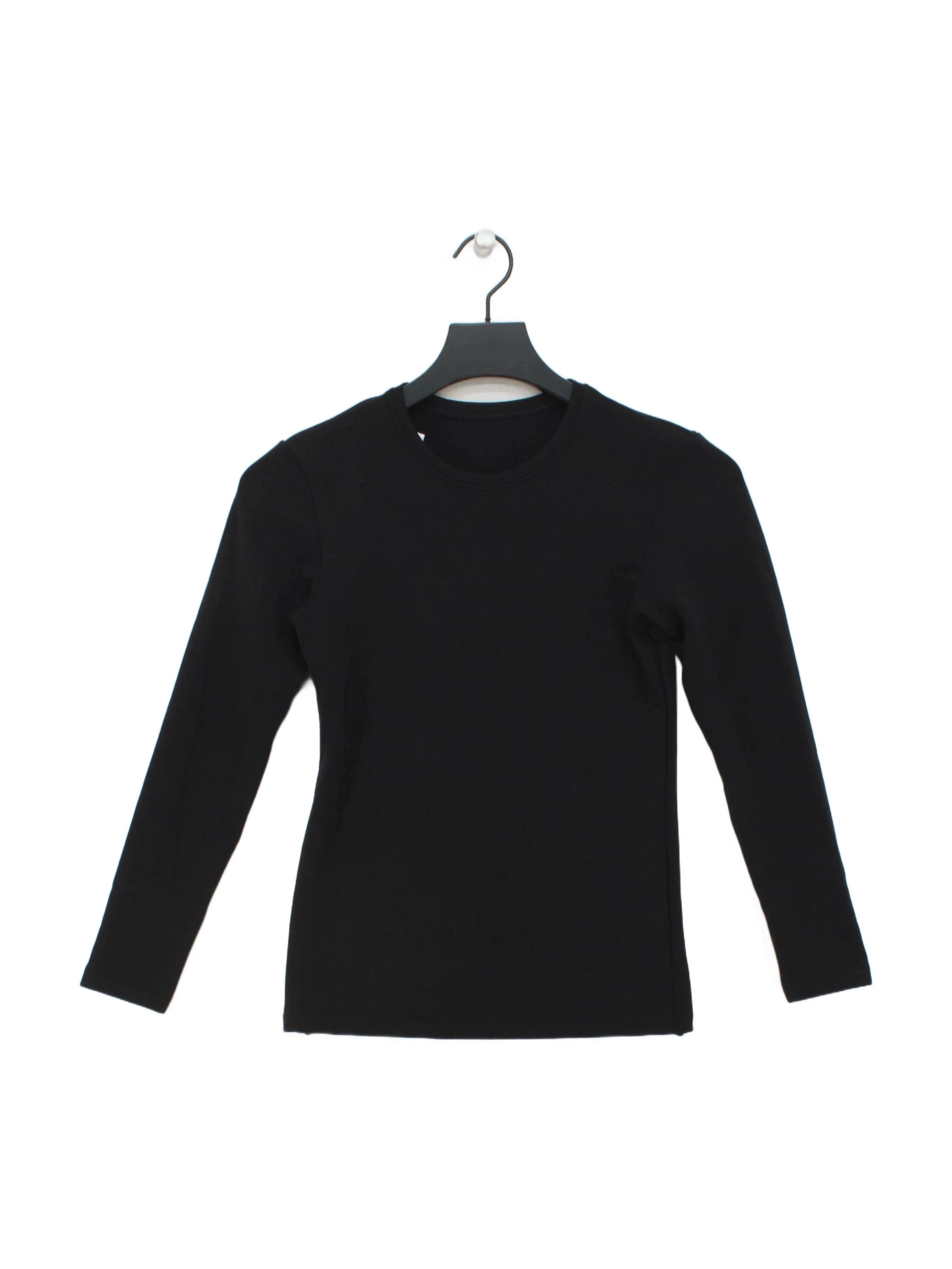 Uniqlo Women's Top S Black Acrylic with Polyester, Rayon, Spandex Basic