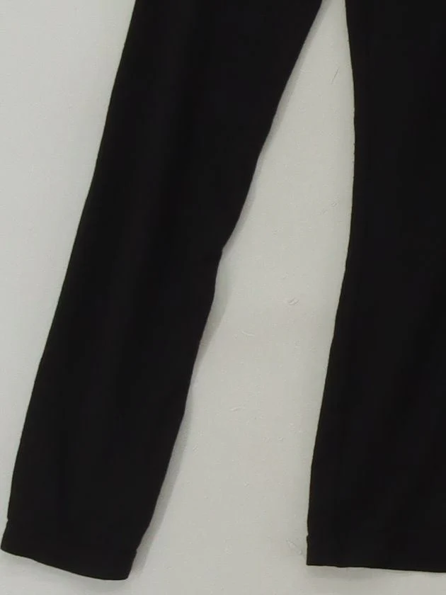 Uniqlo Women's Top S Black Polyester with Acrylic, Viscose, Elastane Basic - Image 4