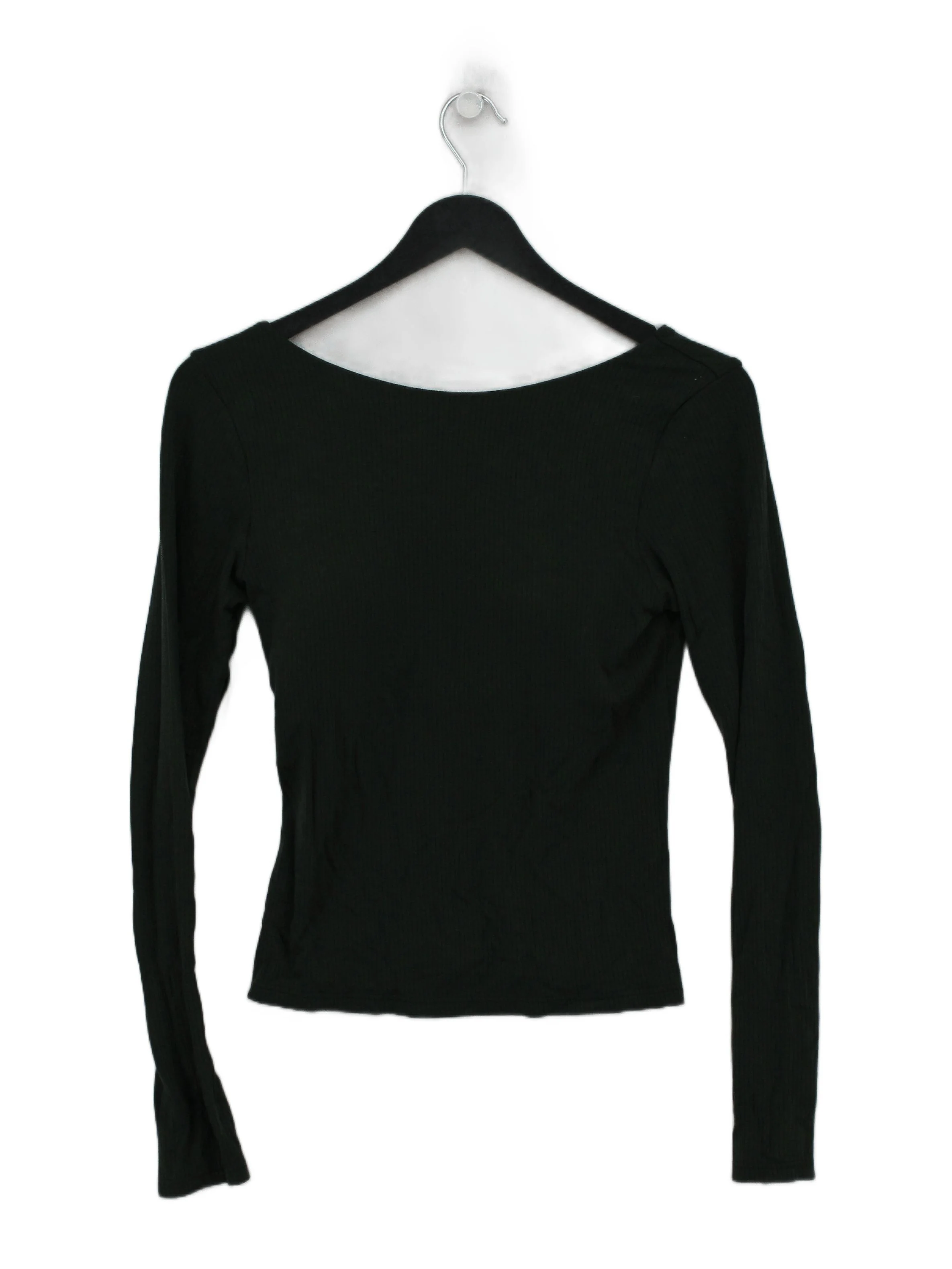Uniqlo Women's Top S Green Rayon