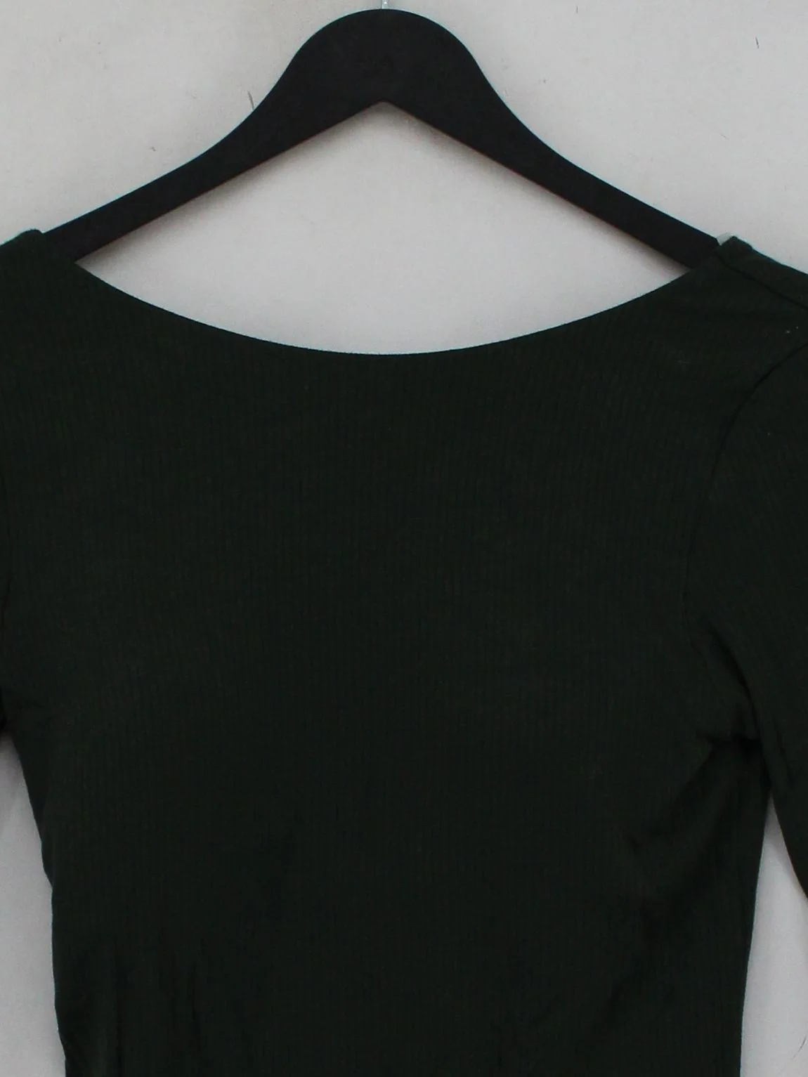 Uniqlo Women's Top S Green Rayon - Image 3