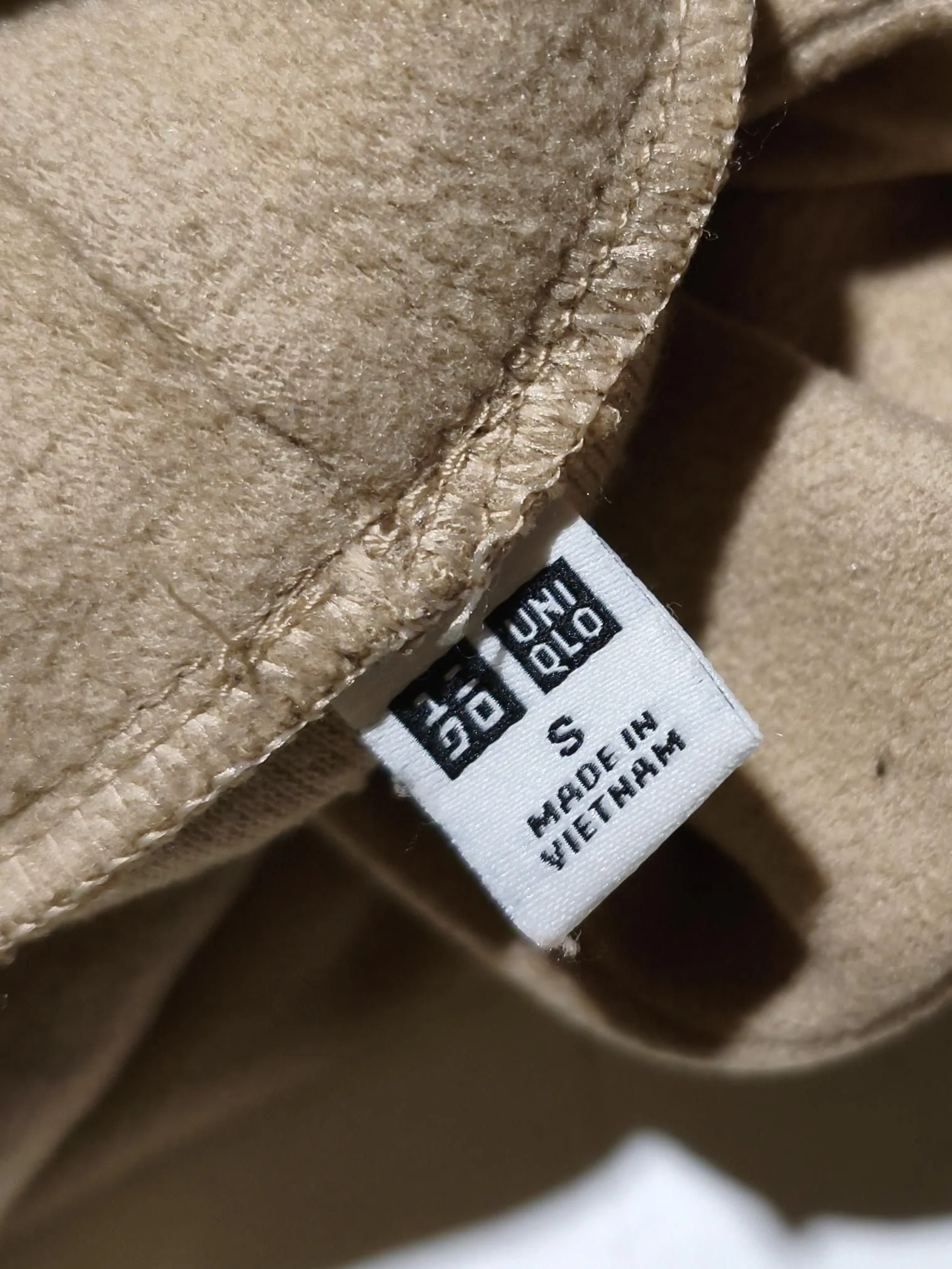 Uniqlo Women's Top S Tan Acrylic with Rayon Long Sleeve Roll Neck Basic - Image 5