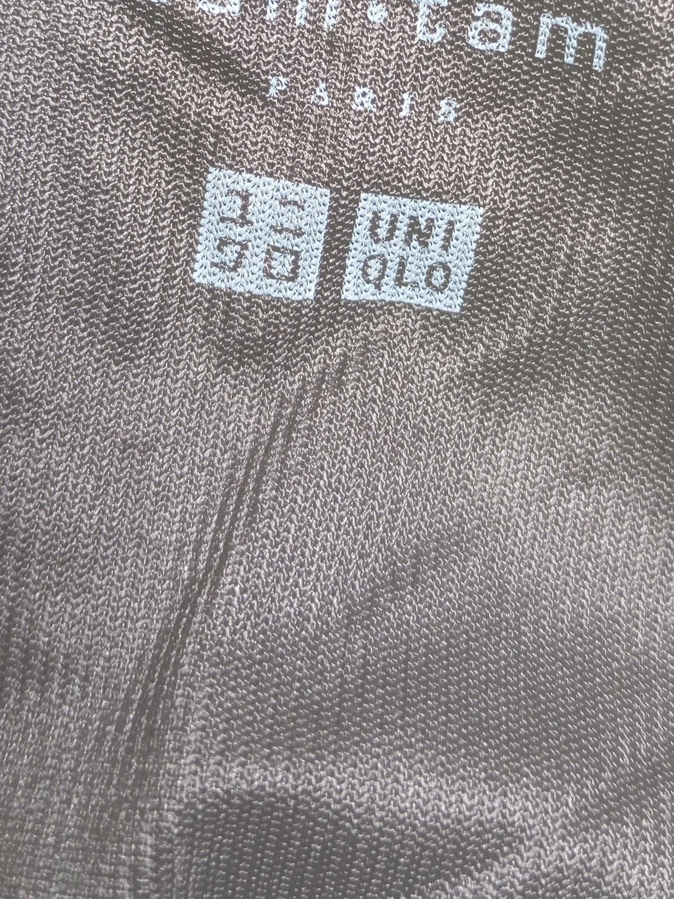 Uniqlo Women's Top XXL Black Acrylic with Polyamide, Viscose, Elastane Basic - Image 5