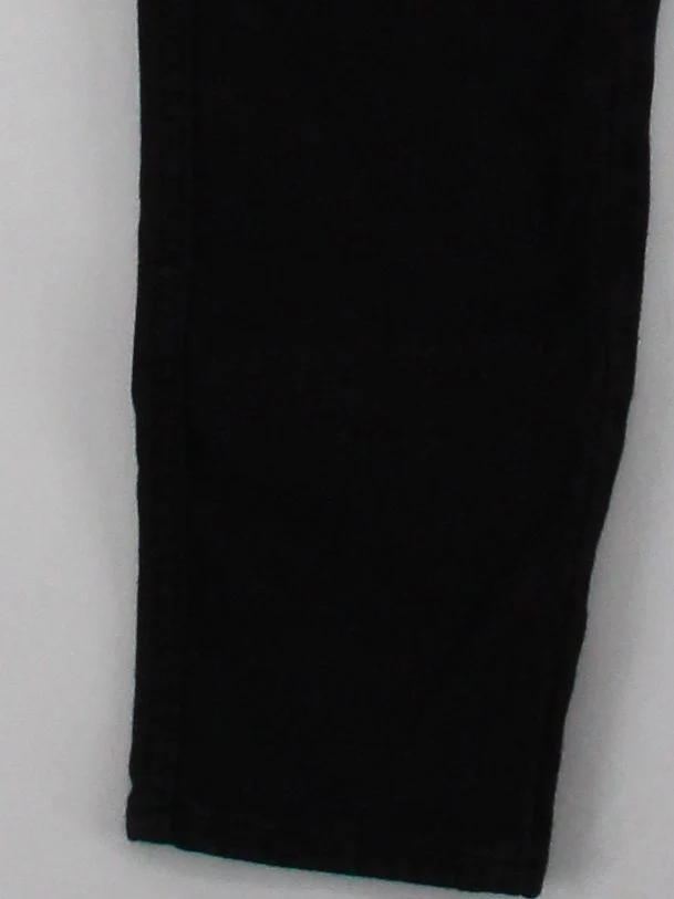 Uniqlo Women's Trousers M Black Cotton - Image 4