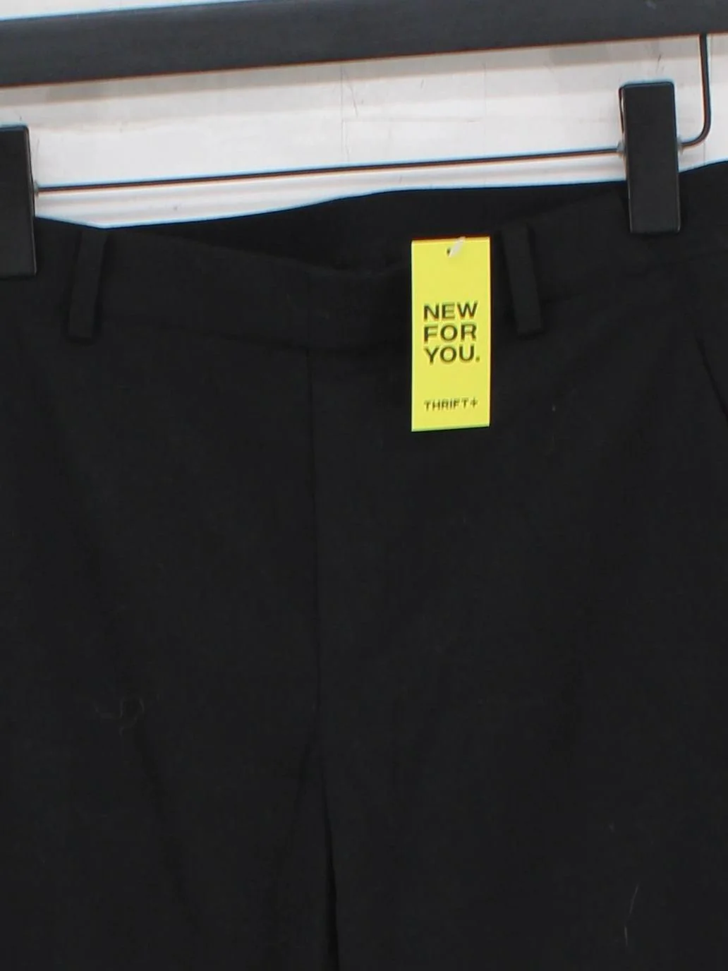 Uniqlo Women's Trousers S Black Polyester with Rayon, Elastane, Nylon Cropped - Image 3